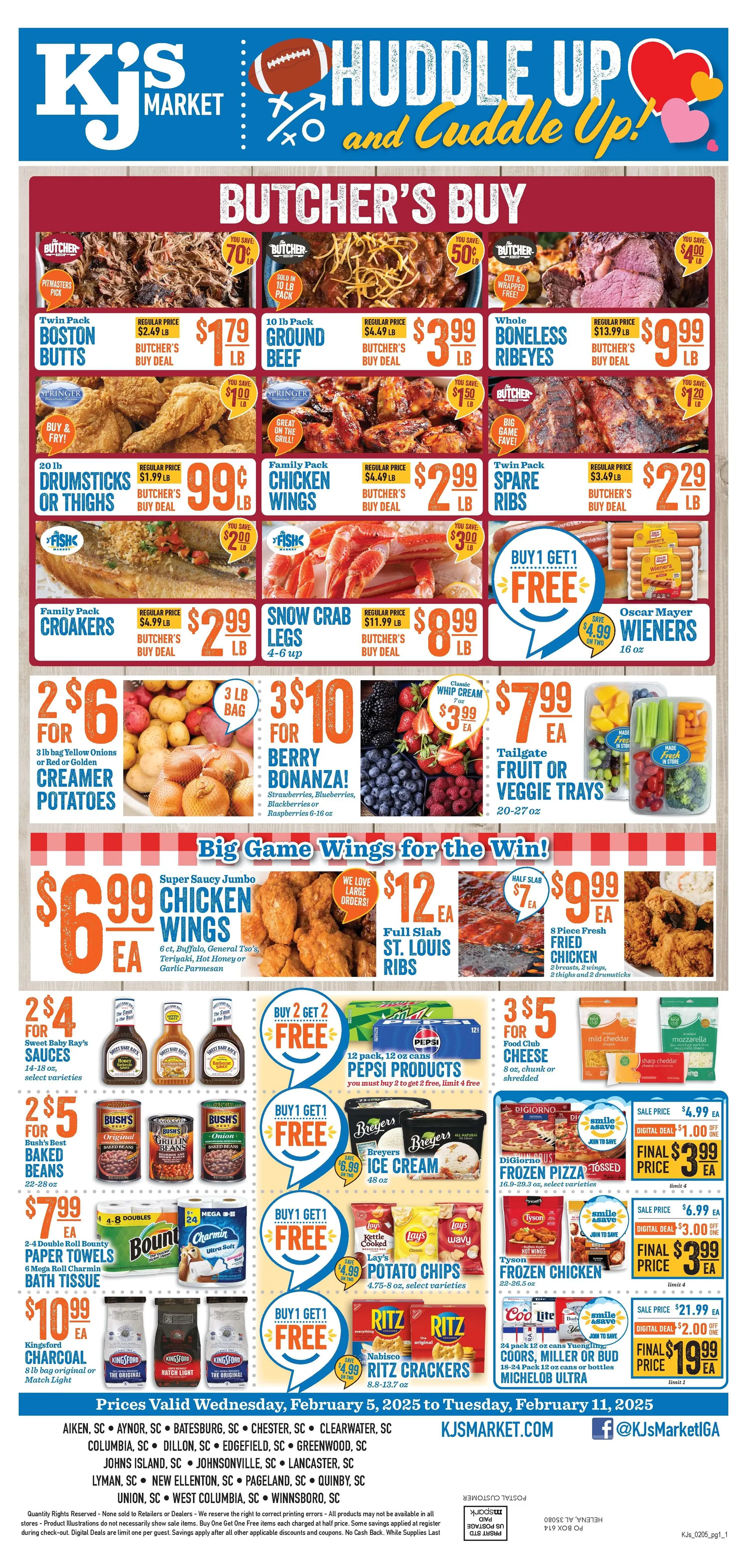 Weekly ad KJ´s Market Sales from February 5 to February 12 2025 - Page 