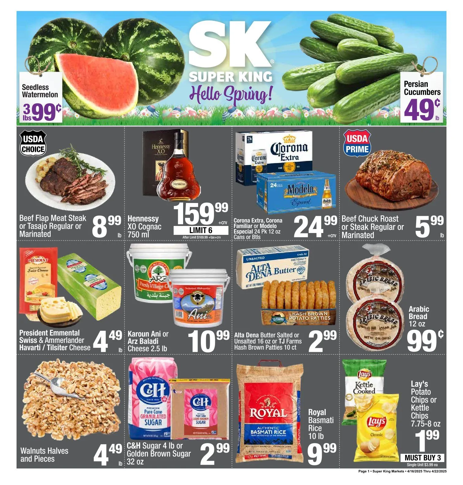Weekly ad Weekly ads from April 16 to April 22 2025 - Page 1