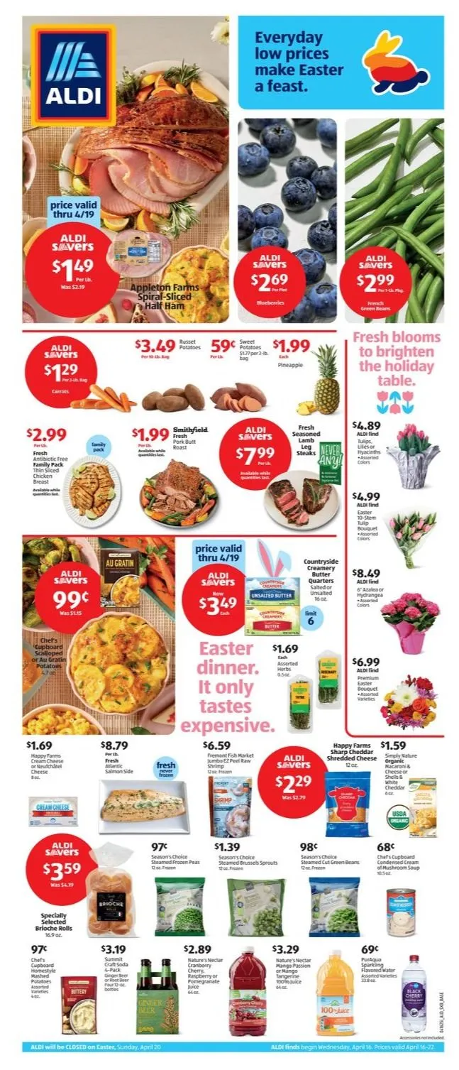 Weekly ad Aldi Deals from April 16 to April 22 2025 - Page 1