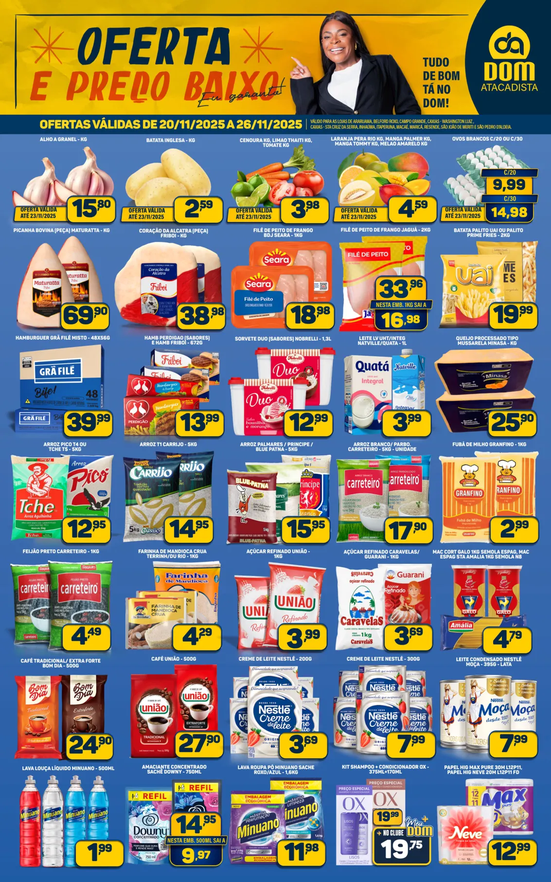 Encarte de Dom Atacadista Ofertas 20 de novembro até 26 de novembro 2025 - Pagina 1