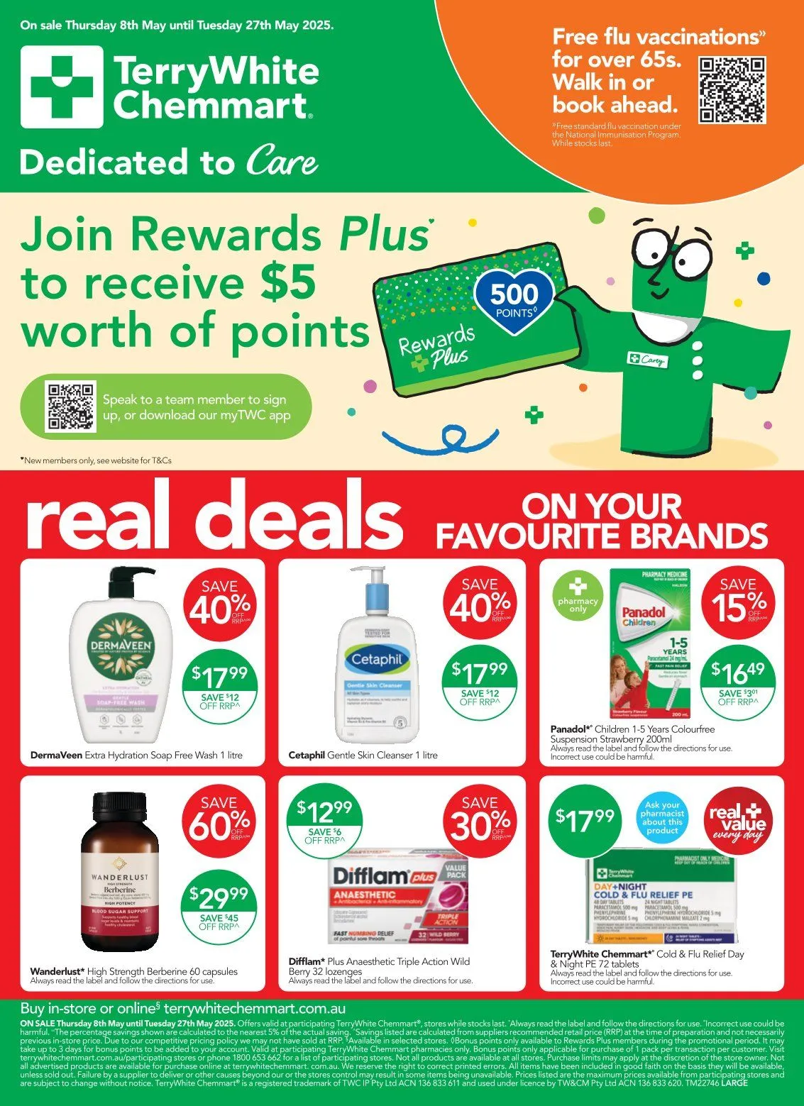 TerryWhite Chemmart Deals - Catalogue valid from 13 May to 27 May 2025 - page 1