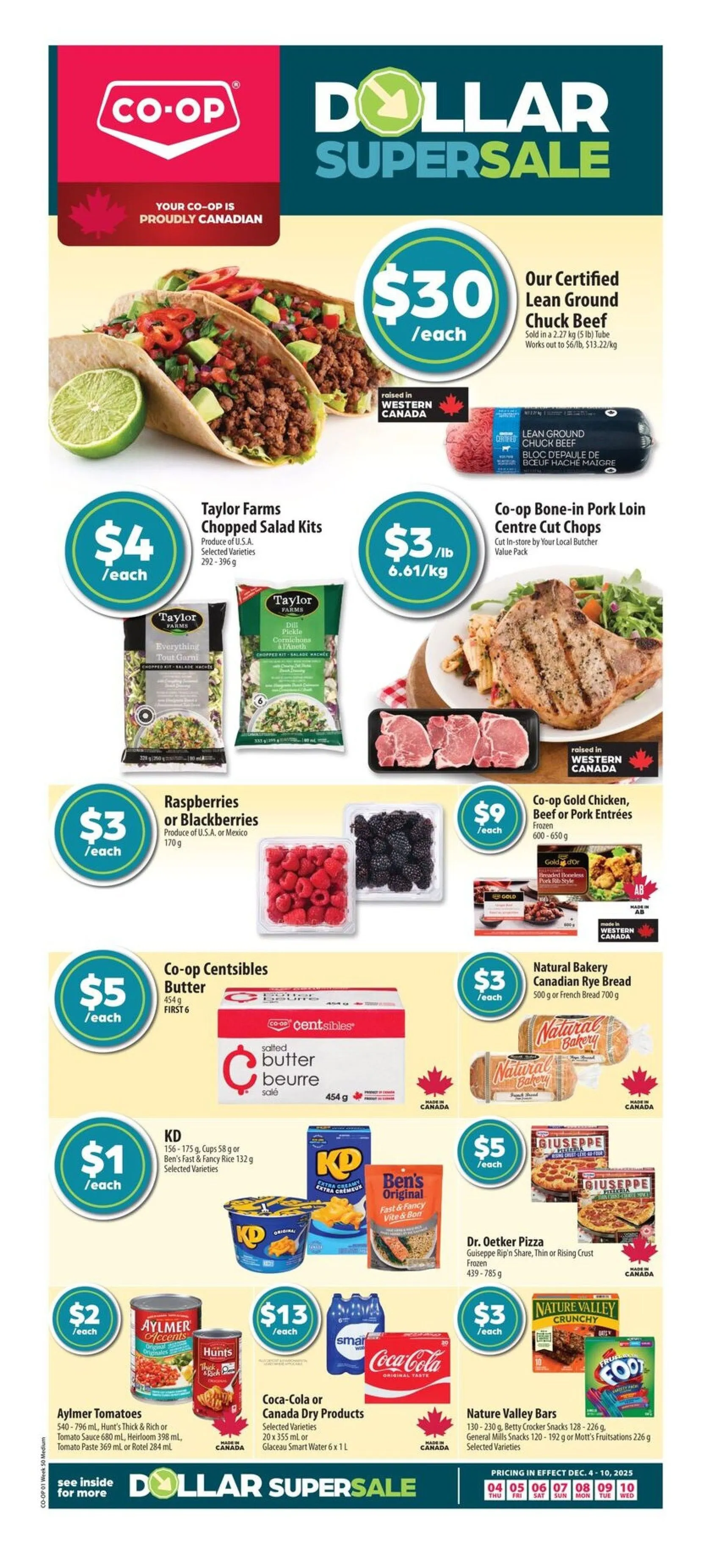 Co-op Food Sales from December 4 to December 10 2025 - flyer page 
