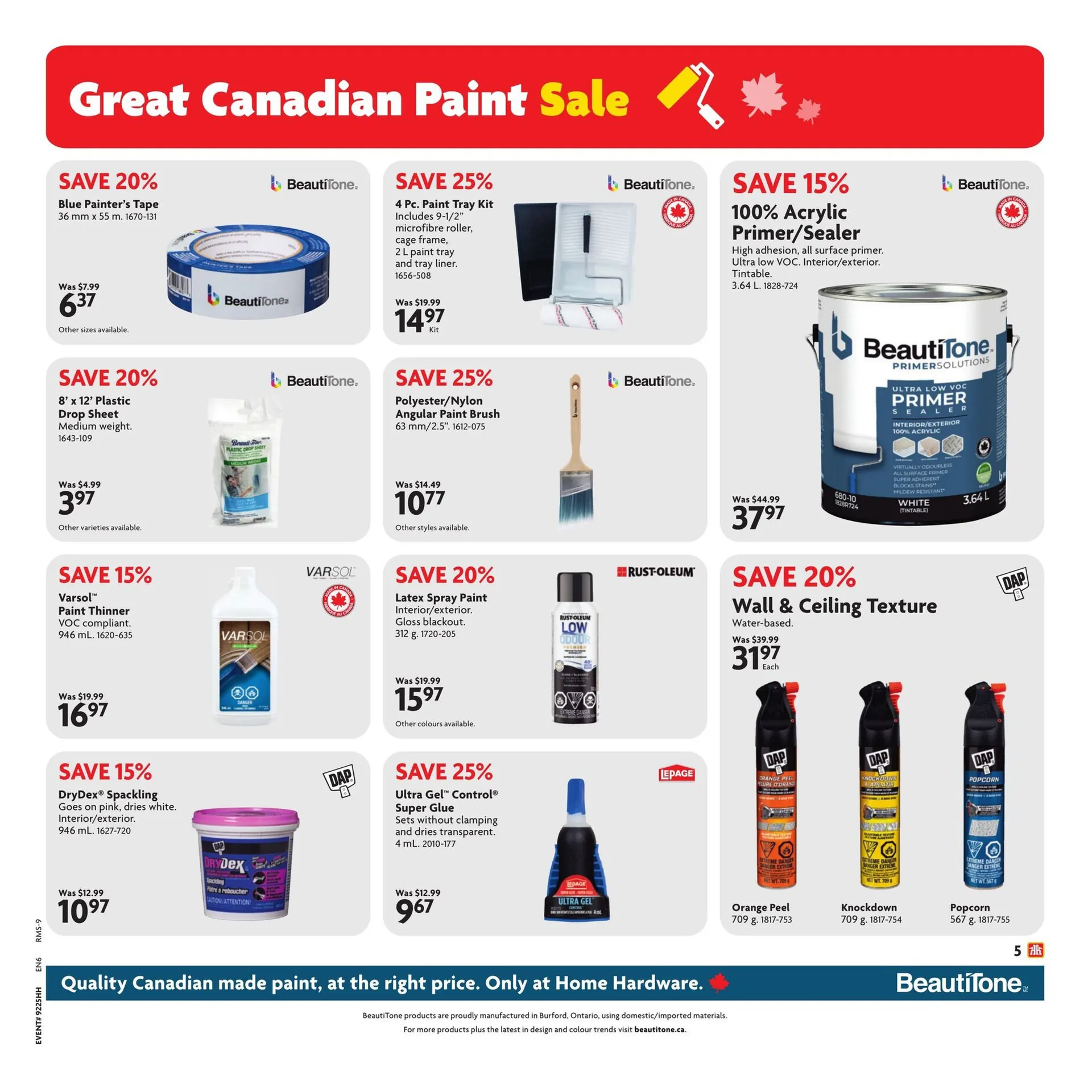 Home Hardware Sales from June 17 to June 21 2026 - flyer page 1