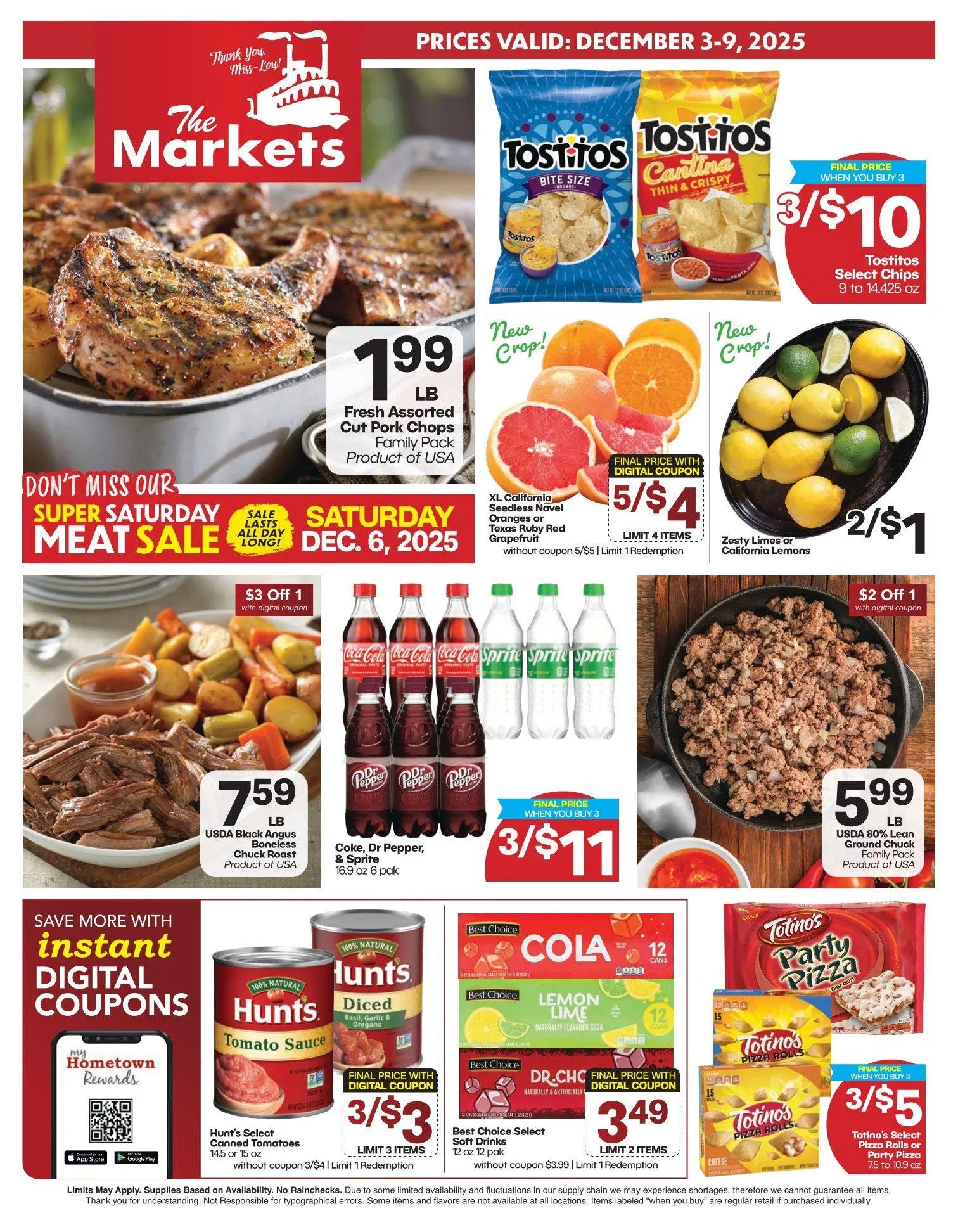 Weekly ad The Markets Sales from December 3 to December 9 2025 - Page 