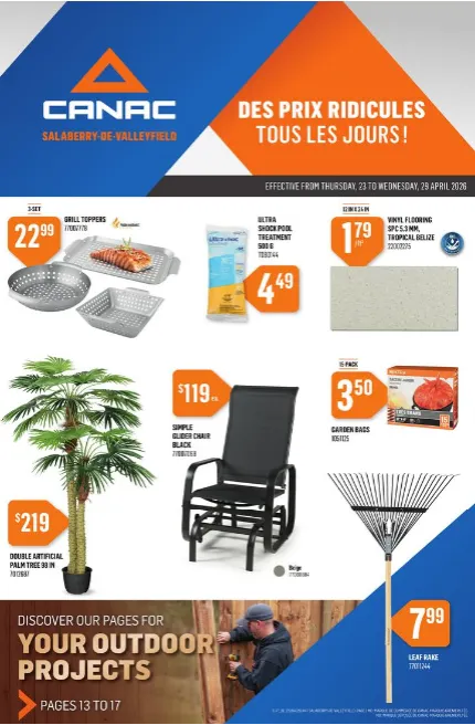 Canac Sales from April 26 to April 29 2026 - flyer page 1