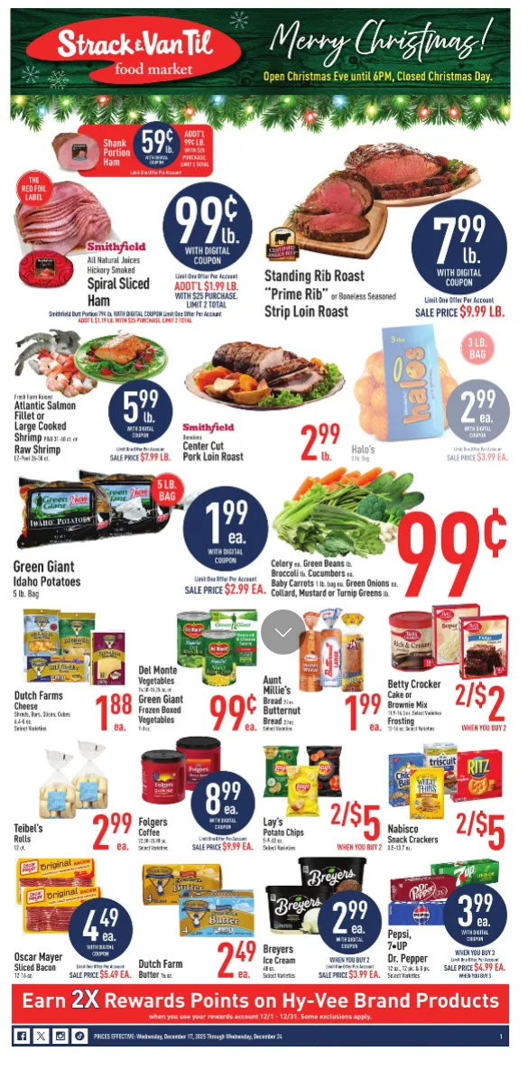 Weekly ad Strack & Van Til Sales from December 17 to December 24 2025 - Page 1