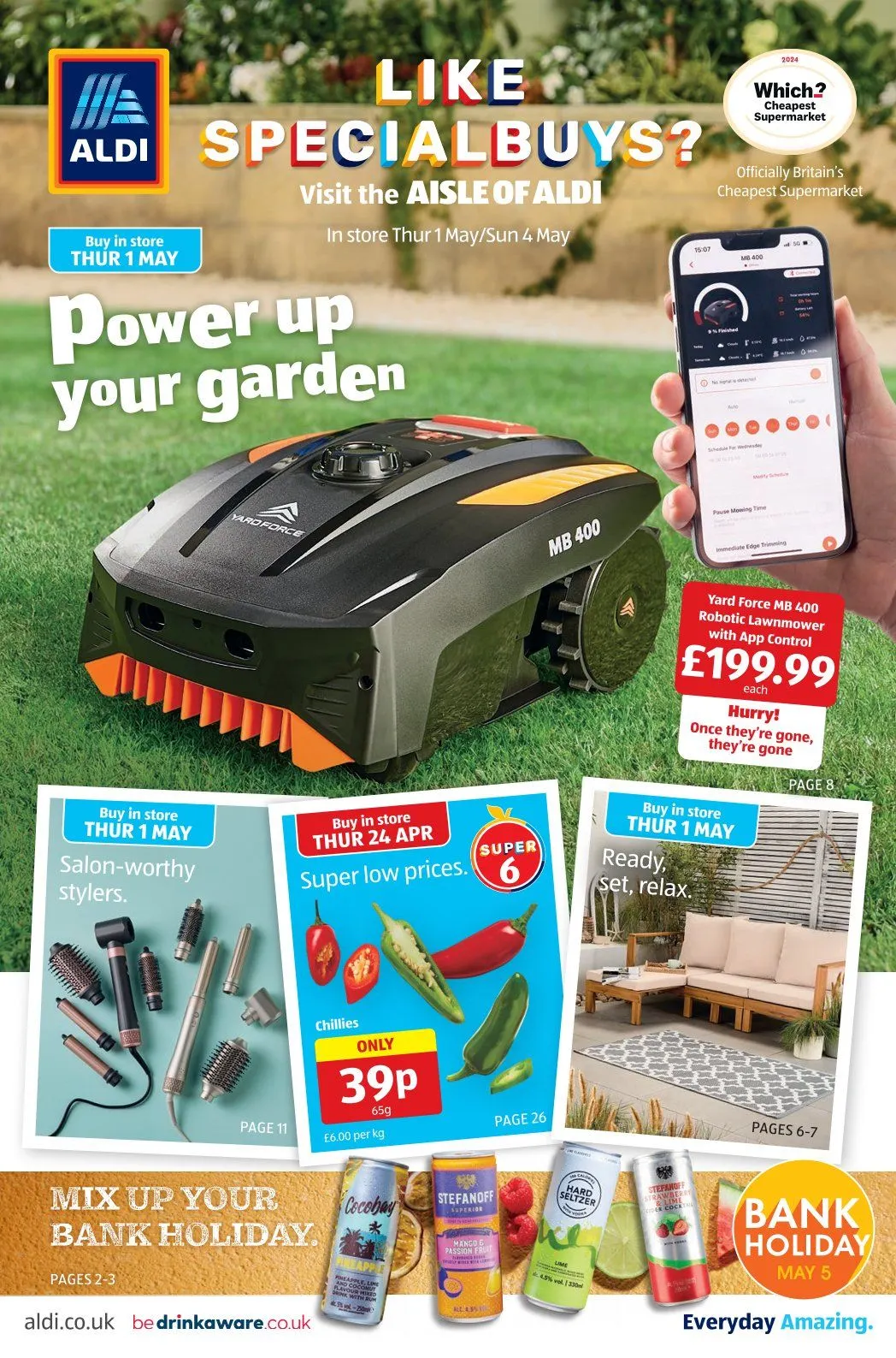 Aldi Deals from 1 May to 4 May 2025 - Catalogue Page 1