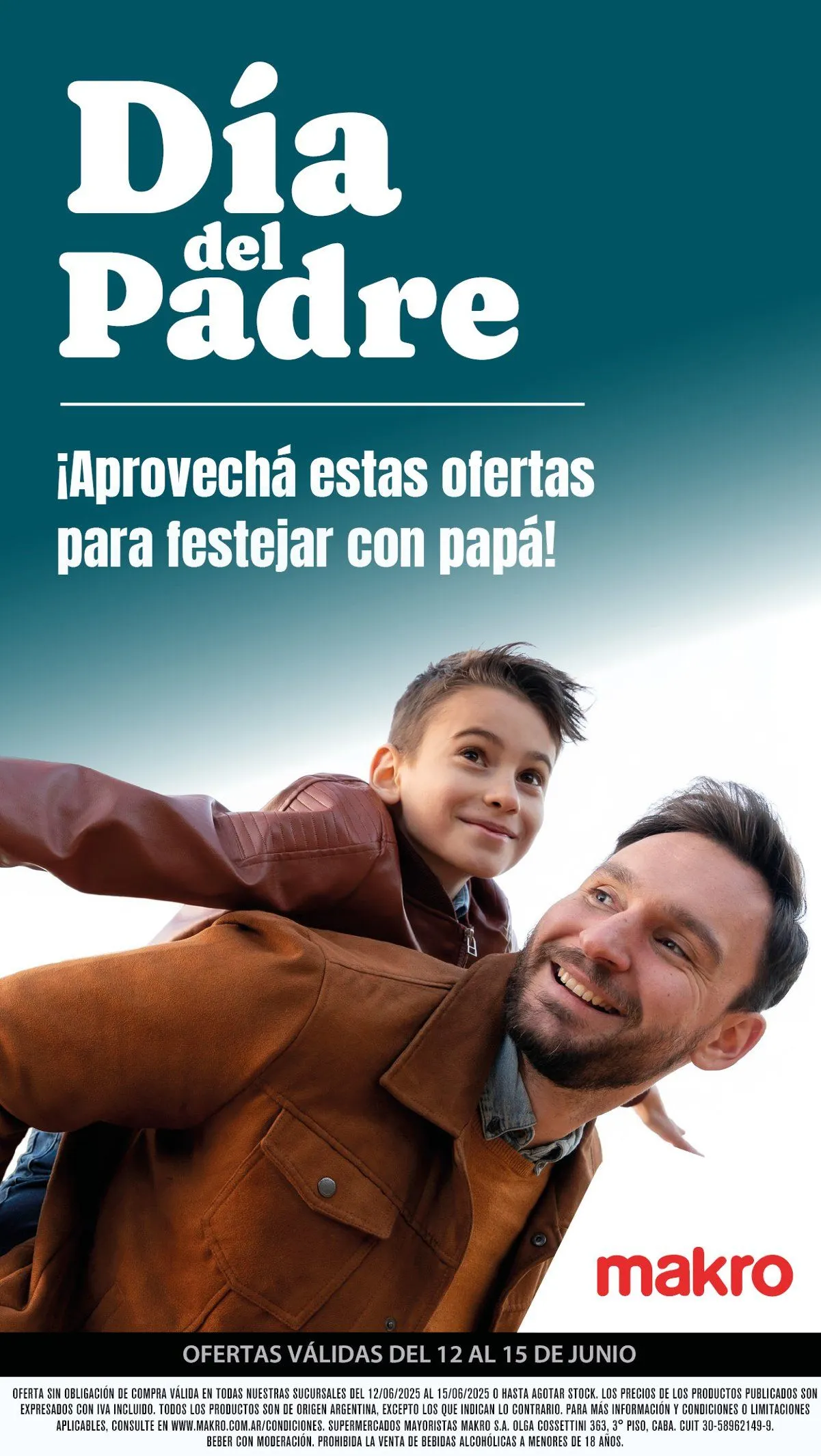 Ofertas de Ofertas Dia del Padre Makro 12 de junio al 15 de junio 2025 - Página 1 del catálogo