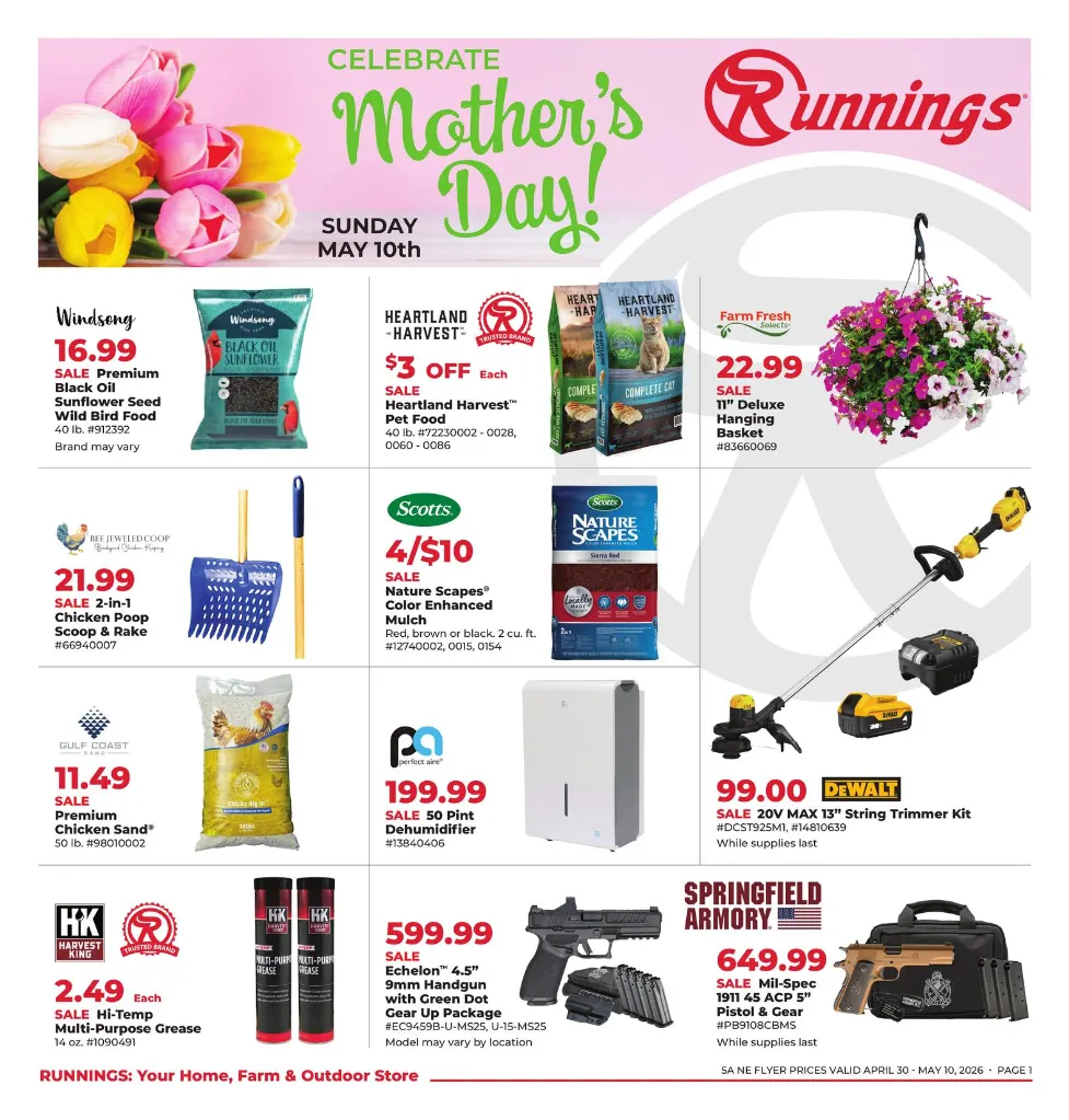 Weekly promotion Runnings Sales spanning from April 30 to May 10 2026 - Page  for Catalogue 365
