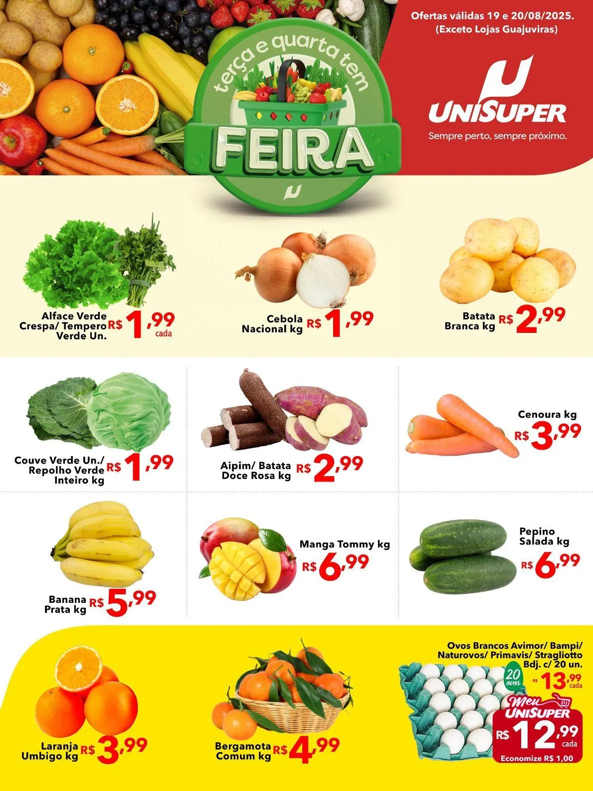 Encarte de Folhetos UniSuper 18 de agosto até 21 de agosto 2025 - Pagina