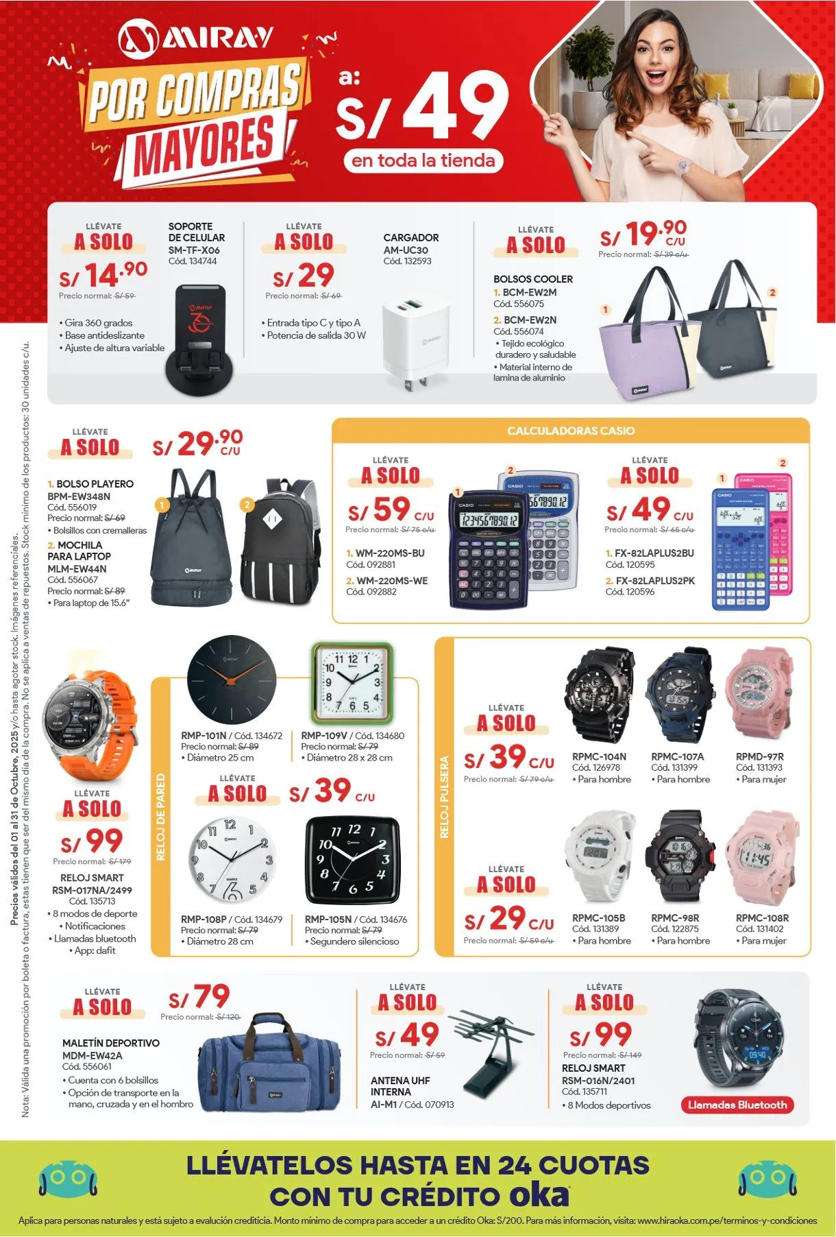 Catalogo de Conoce las últimas ofertas de Hiraoka 1 de octubre al 31 de octubre 2025 - Pag 