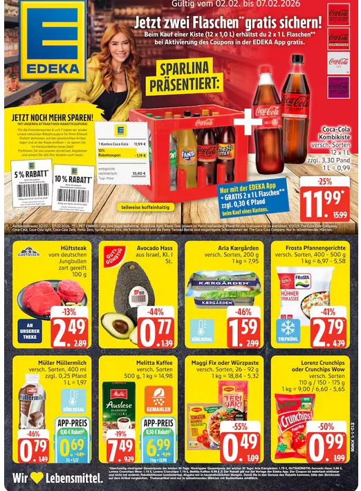 Edeka Prospekte  von 22. Januar bis 7. Februar 2026 - Prospekt seite 