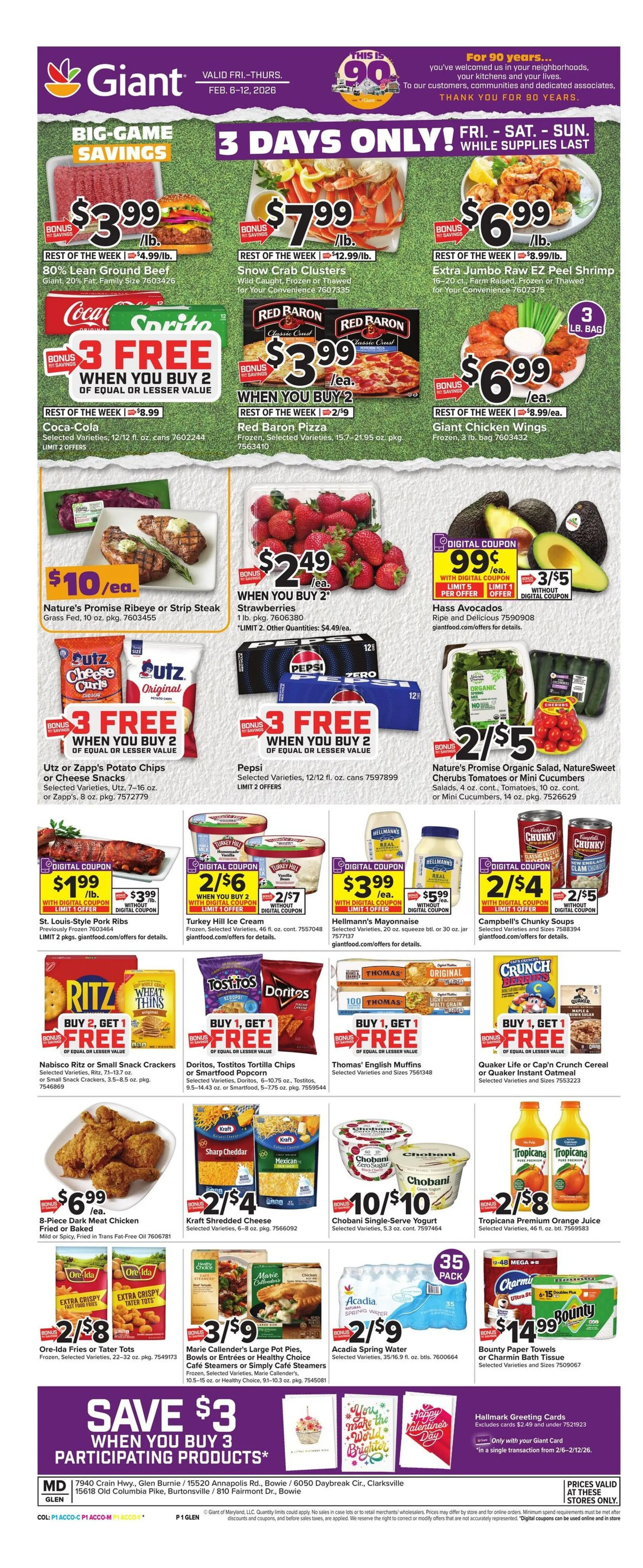 Giant Hyper Sales from 6 February to 12 February 2026 - Catalogue Page 