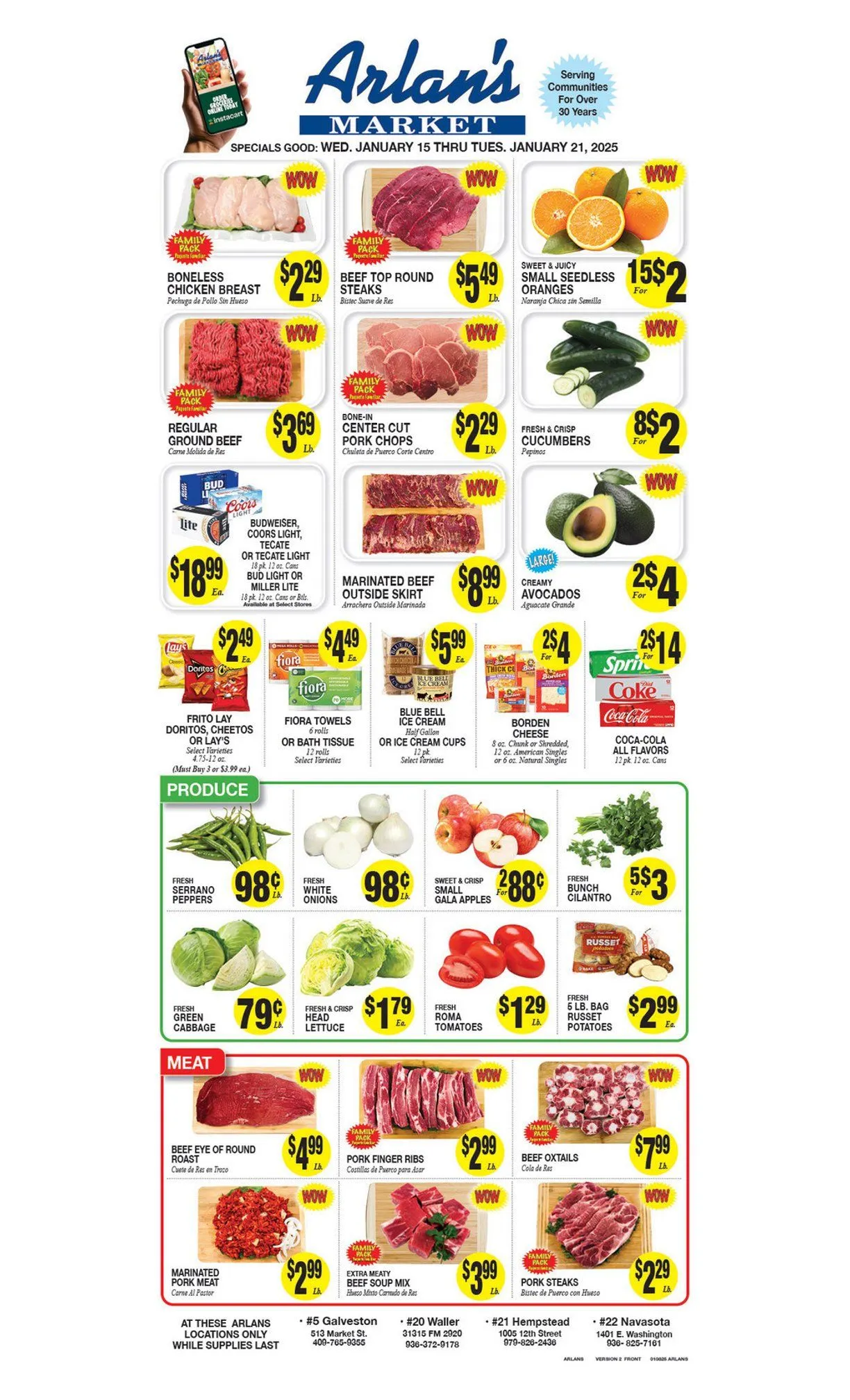 Weekly ad Arlan's Market weekly ads from January 15 to January 21 2025 - Page 