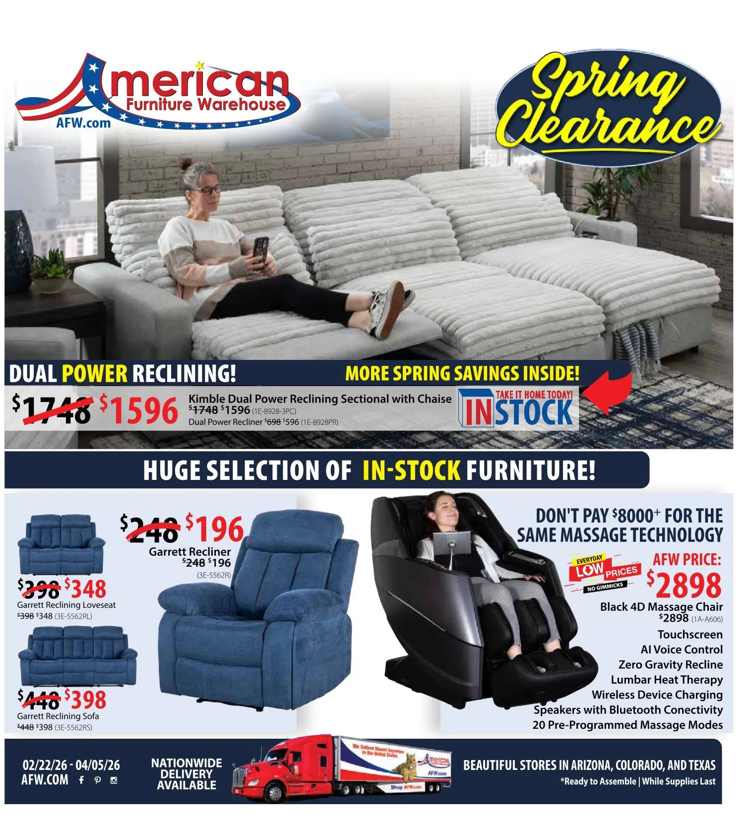 Weekly ad American Furniture Warehouse from February 22 to March 4 2026 - Page