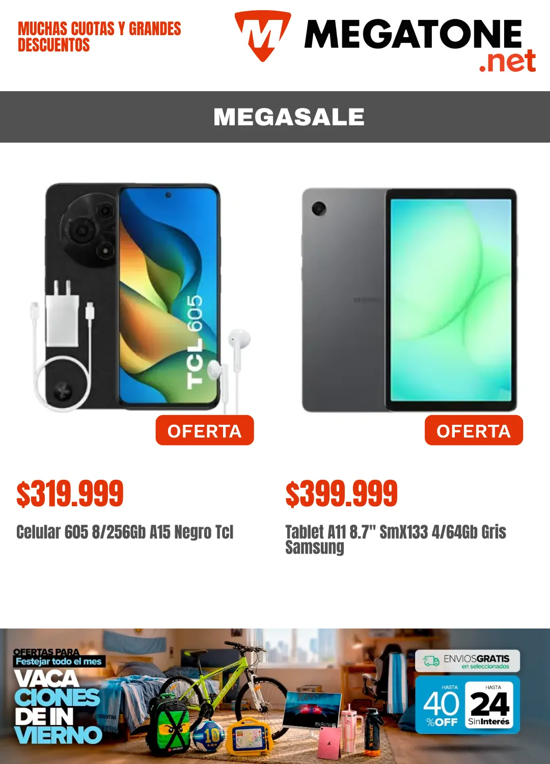 Ofertas de Megatone Ofertas 7 de julio al 26 de julio 2026 - Página 1 del catálogo