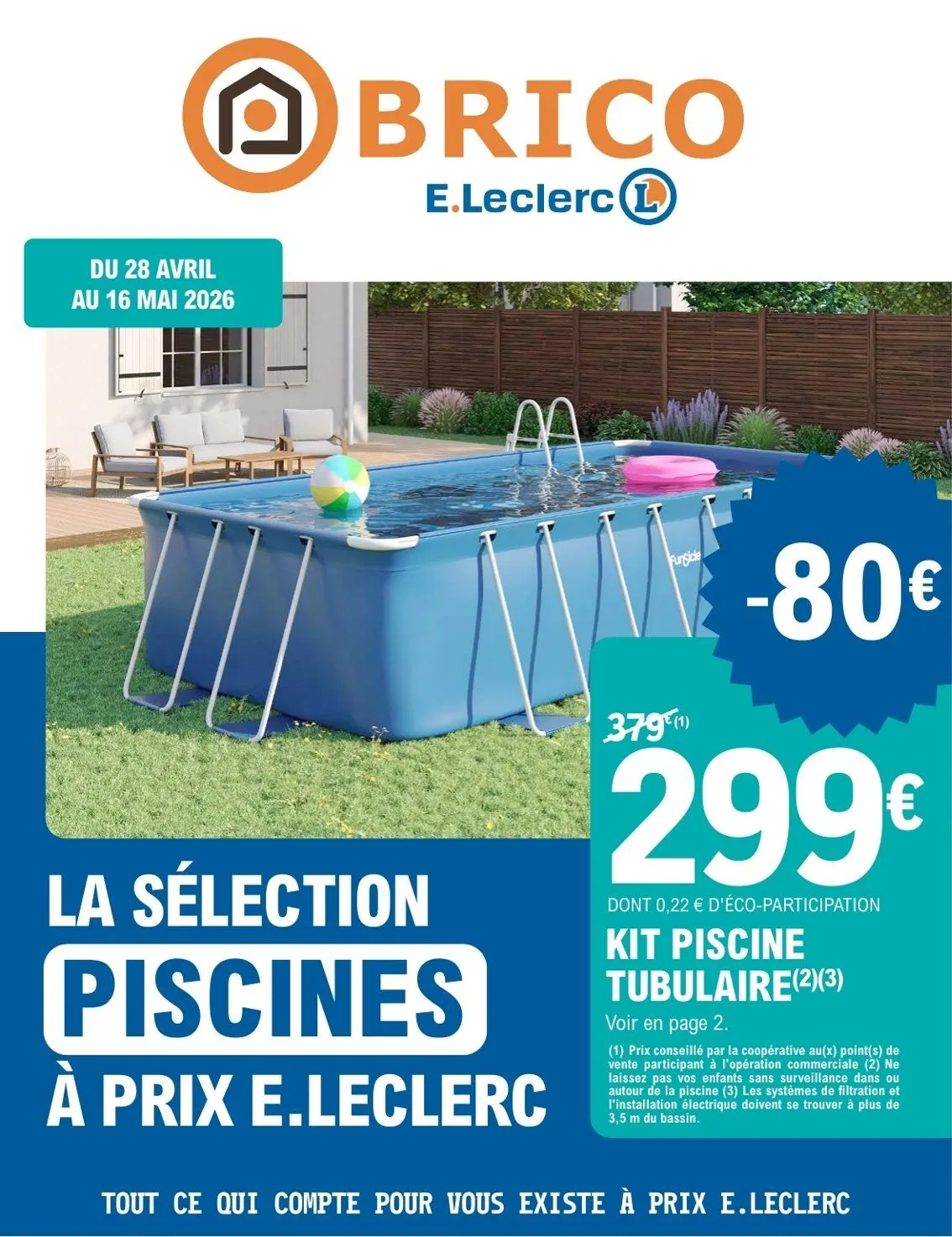 Catalogues E.Leclerc du 28 avril au 16 mai 2026 - Catalogue page 1