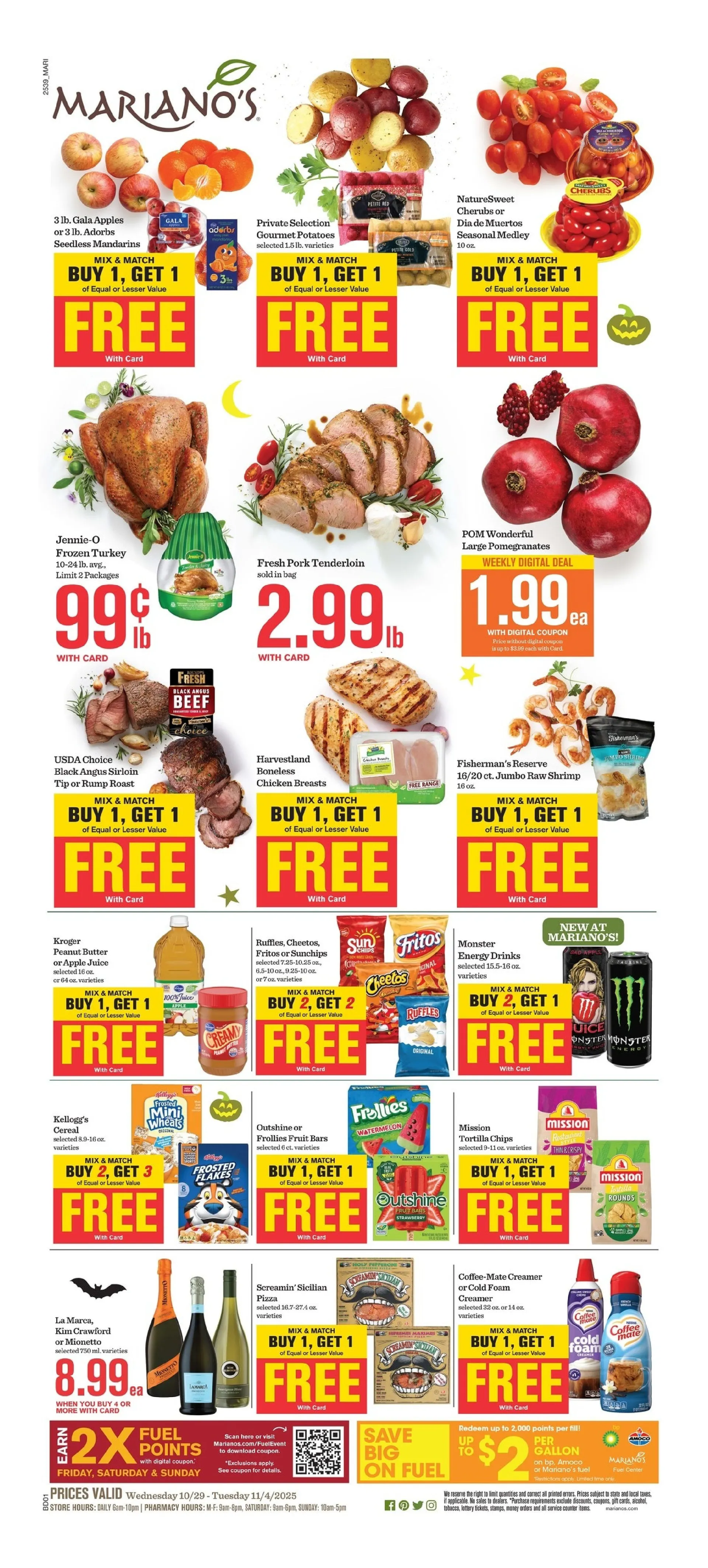 Weekly ad Mariano's  Sales from October 29 to November 4 2025 - Page 