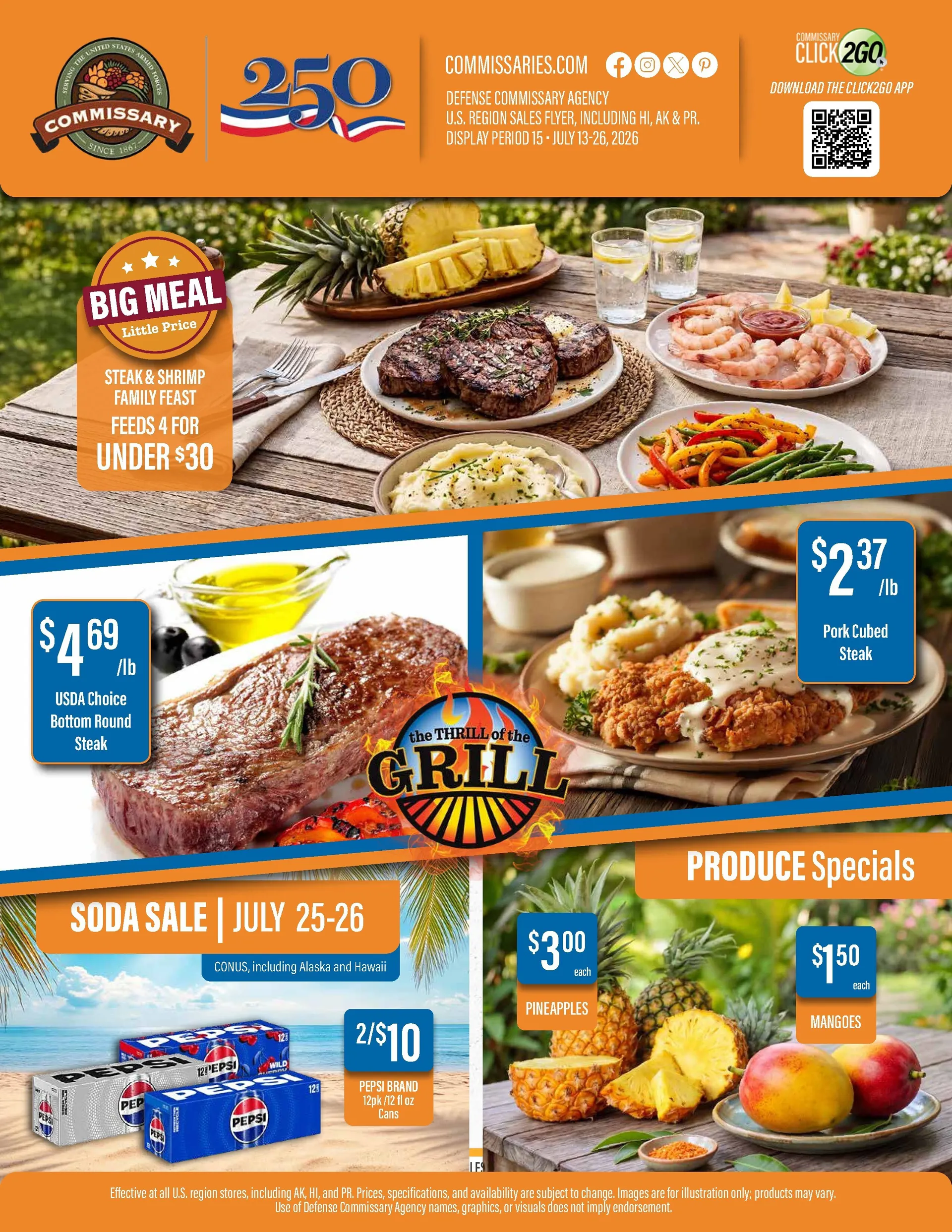 Weekly ad Commissary Sales from July 13 to July 26 2026 - Page