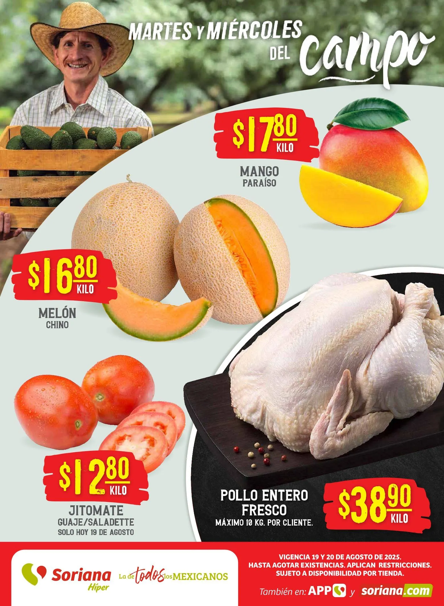 Catálogo de Soriana - Catálogos Martes y Miércoles 19 de agosto al 20 de agosto 2025 - Pagina 1