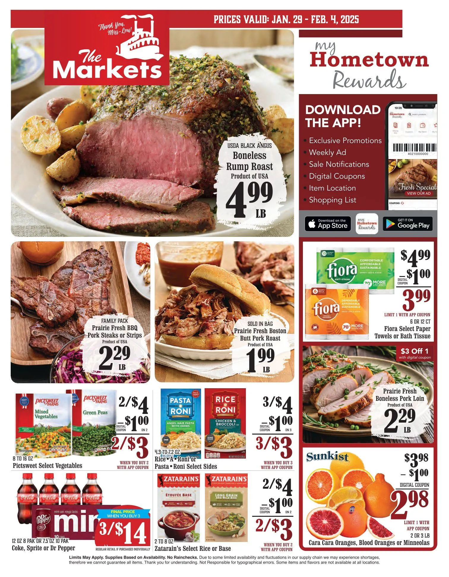 Weekly ad The Markets Deals from January 29 to February 4 2025 - Page