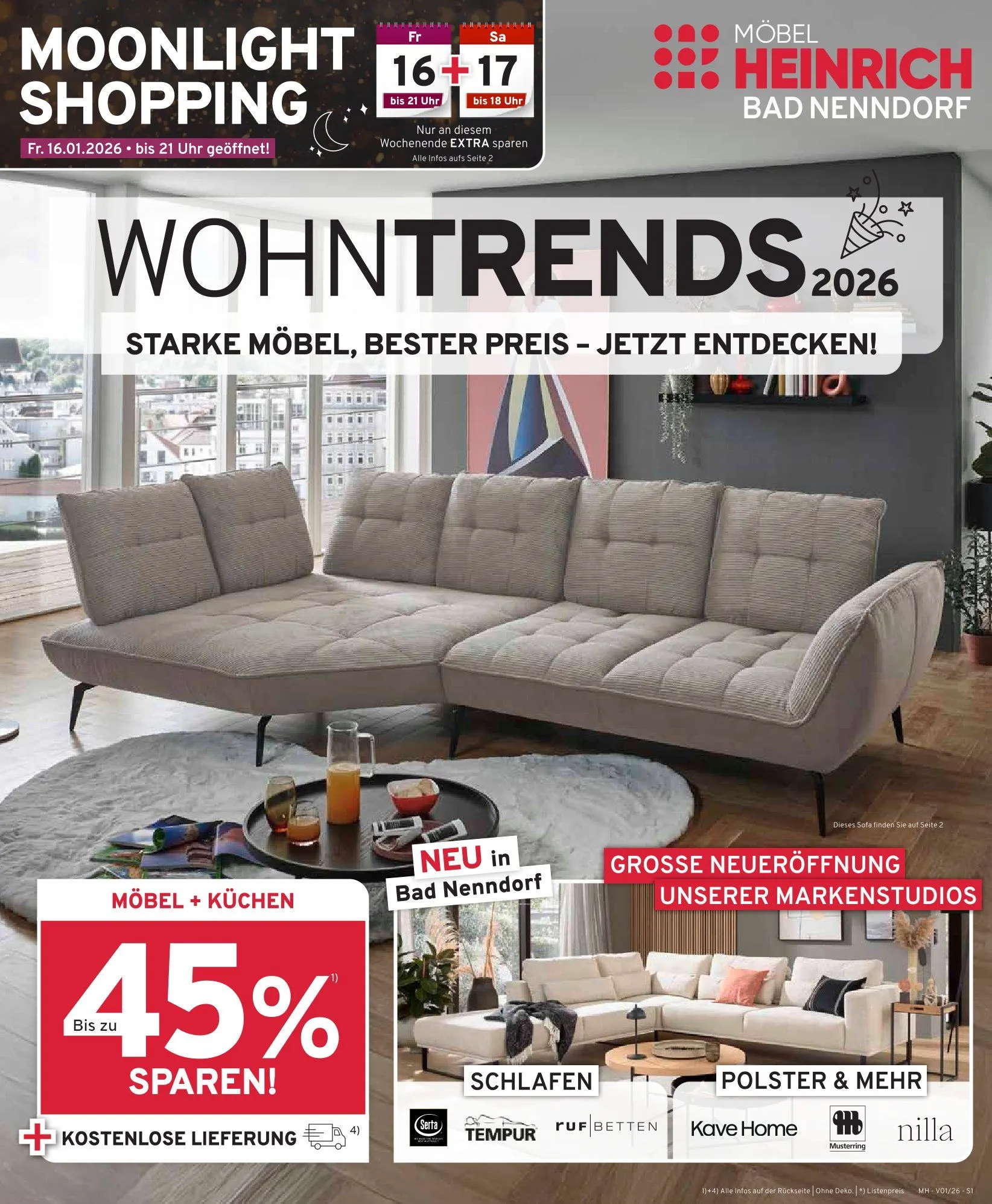 Rabatte von 12. Januar bis 18. Februar 2026 - Prospekt seite 1