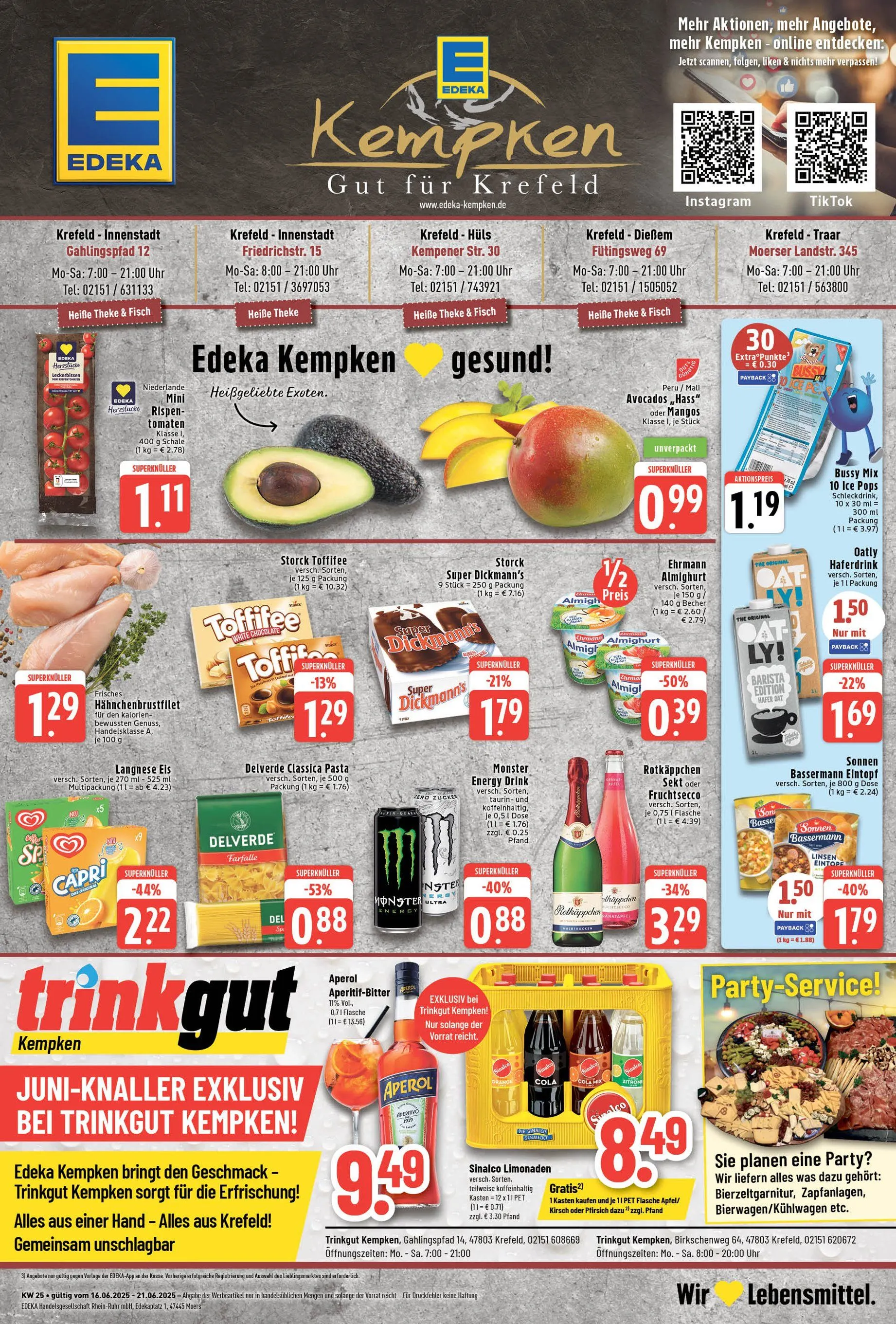 Edeka Prospekt von 17. Juni bis 23. Juni 2025 - Prospekt seite 1