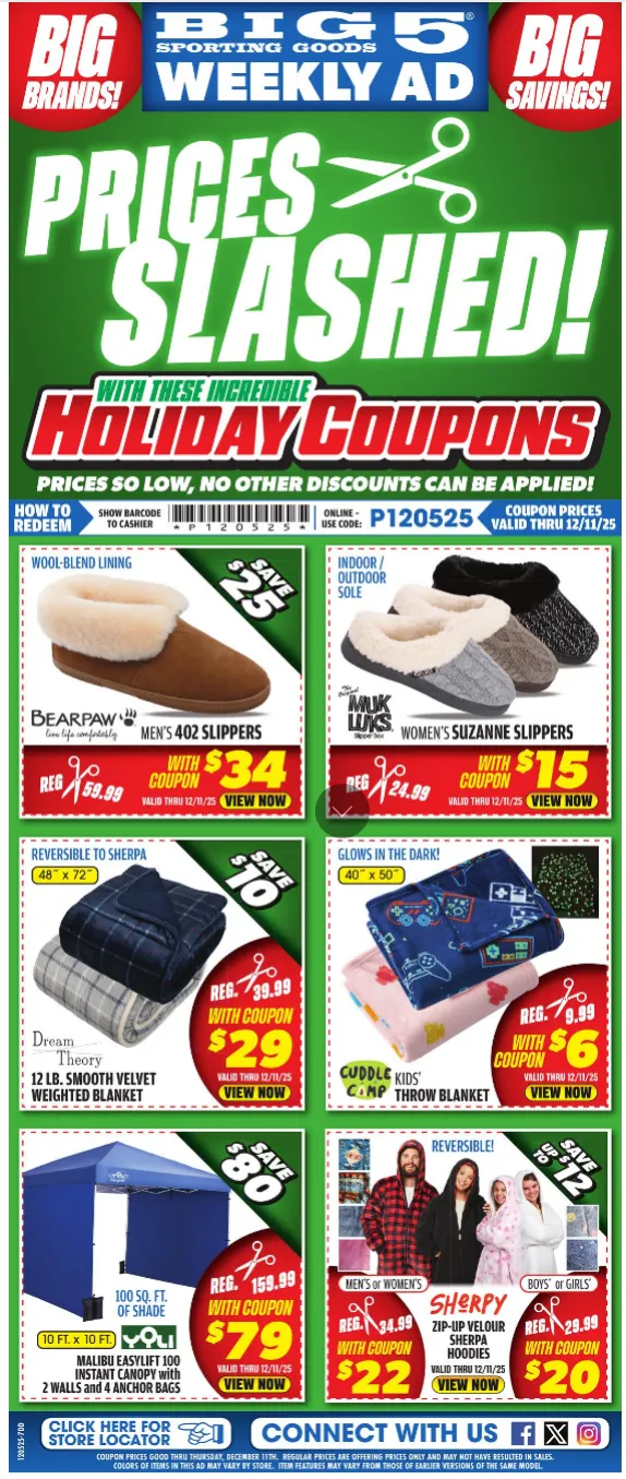 Weekly ad Big 5 Sales from December 5 to December 11 2025 - Page 