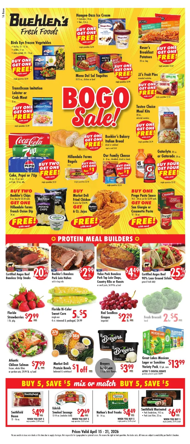 Weekly ad Buehler's Fresh Foods Sales from April 15 to April 21 2026 - Page 