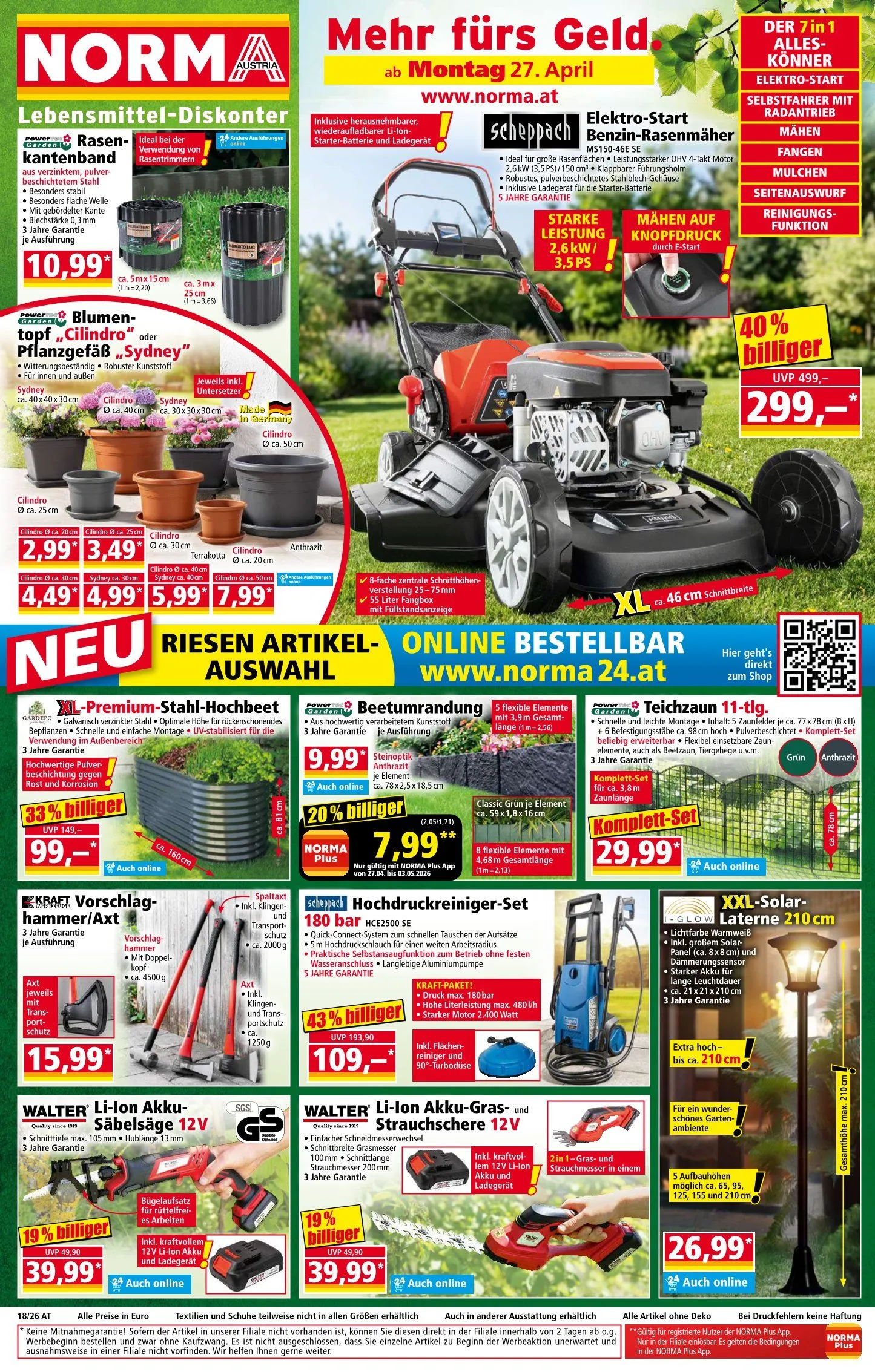 Norma Prospekt von 20. April bis 27. April 2026 - Flugblätt seite  