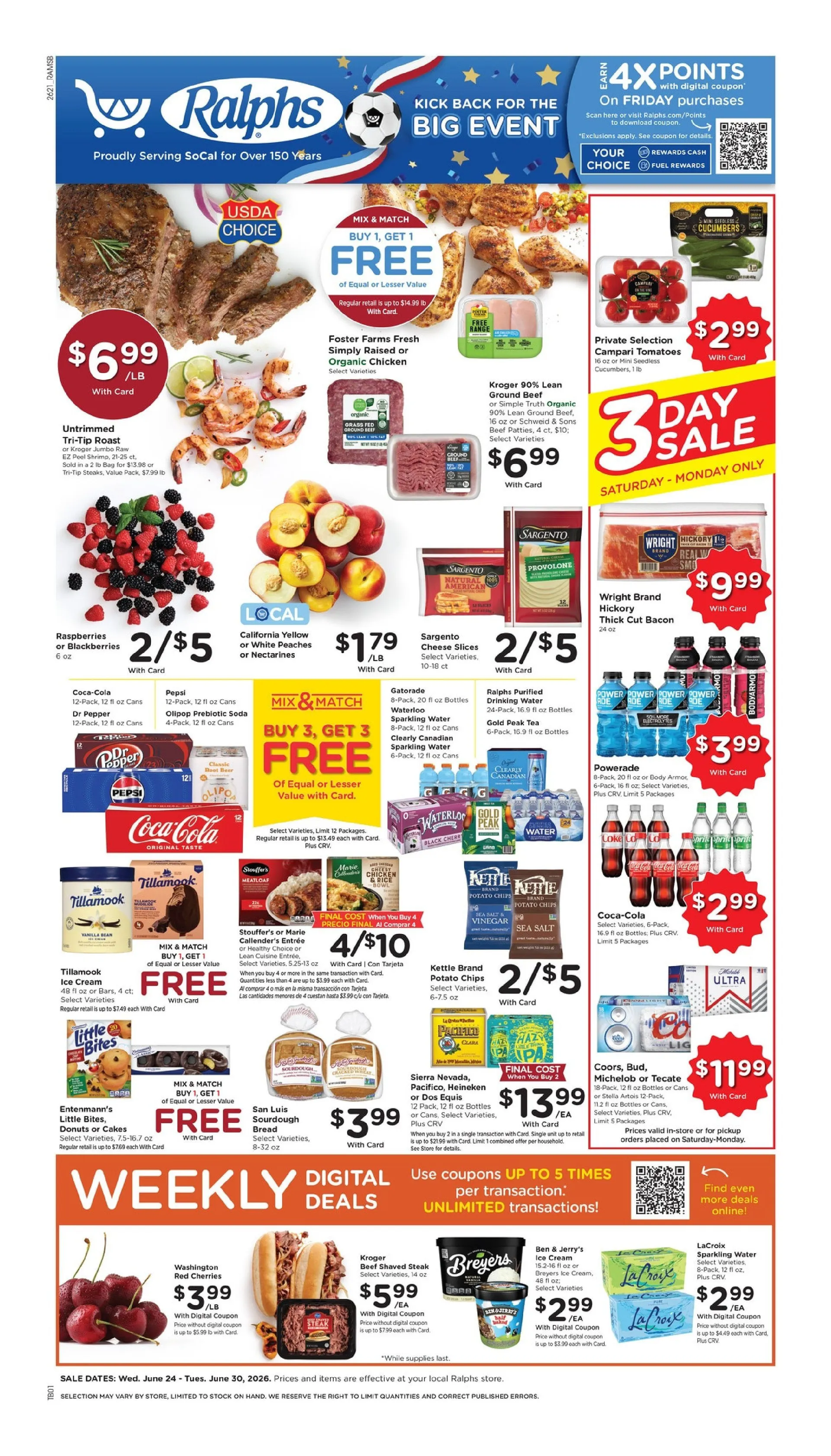 Weekly ad Ralphs Sales from June 24 to June 30 2026 - Page