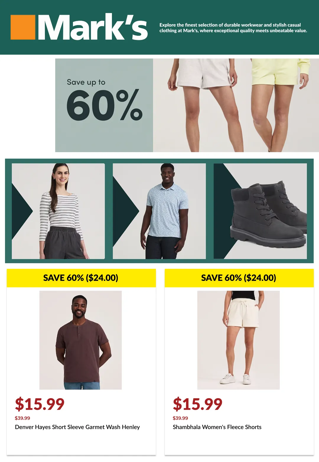 Mark's Sales from April 20 to May 10 2026 - flyer page 