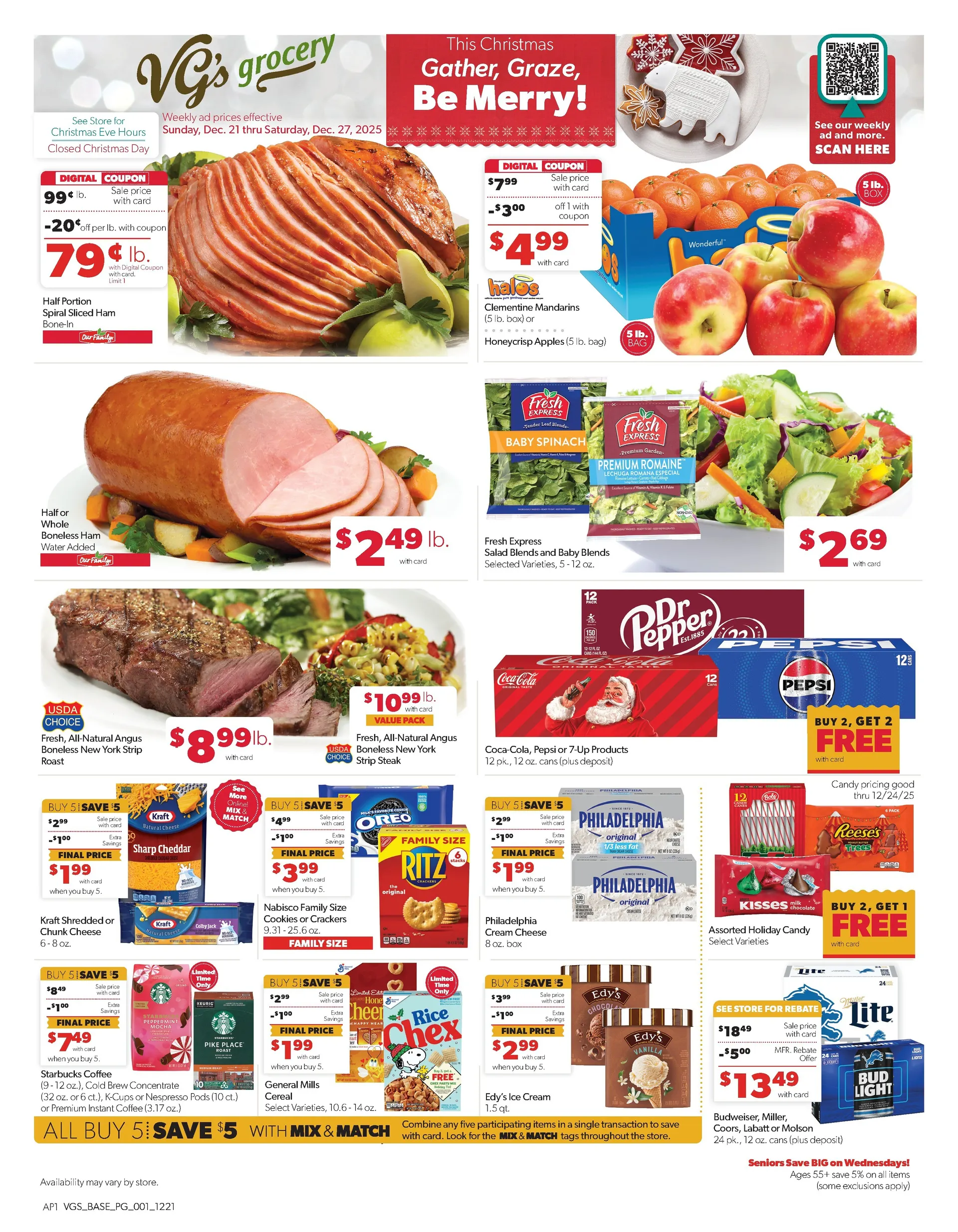 Weekly ad VG's Sales from December 21 to December 27 2025 - Page 1