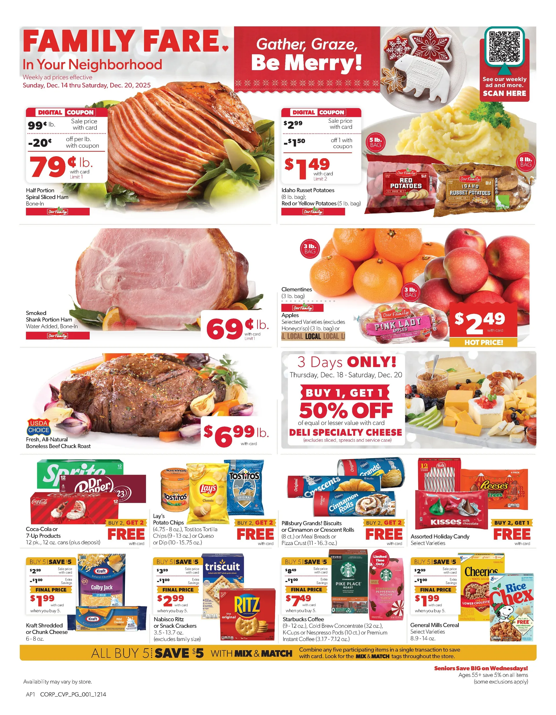 Weekly ad Family Fare Sales from December 14 to December 20 2025 - Page 1