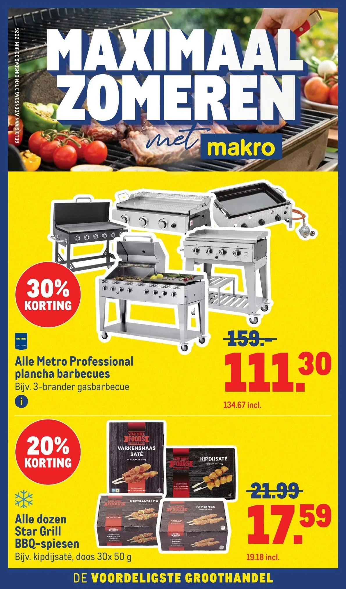 Makro Folders van 2 juni tot 23 juni 2026 - Folder pagina 1