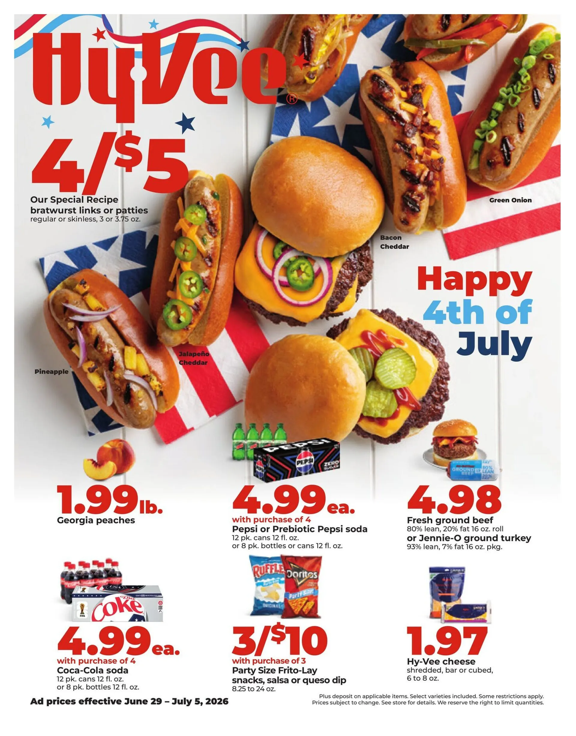Weekly ad HyVee Sales from June 29 to July 5 2026 - Page 1