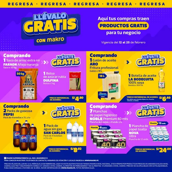 Catalogo de Makro Ofertas 12 de febrero al 25 de febrero 2026 - Pag 