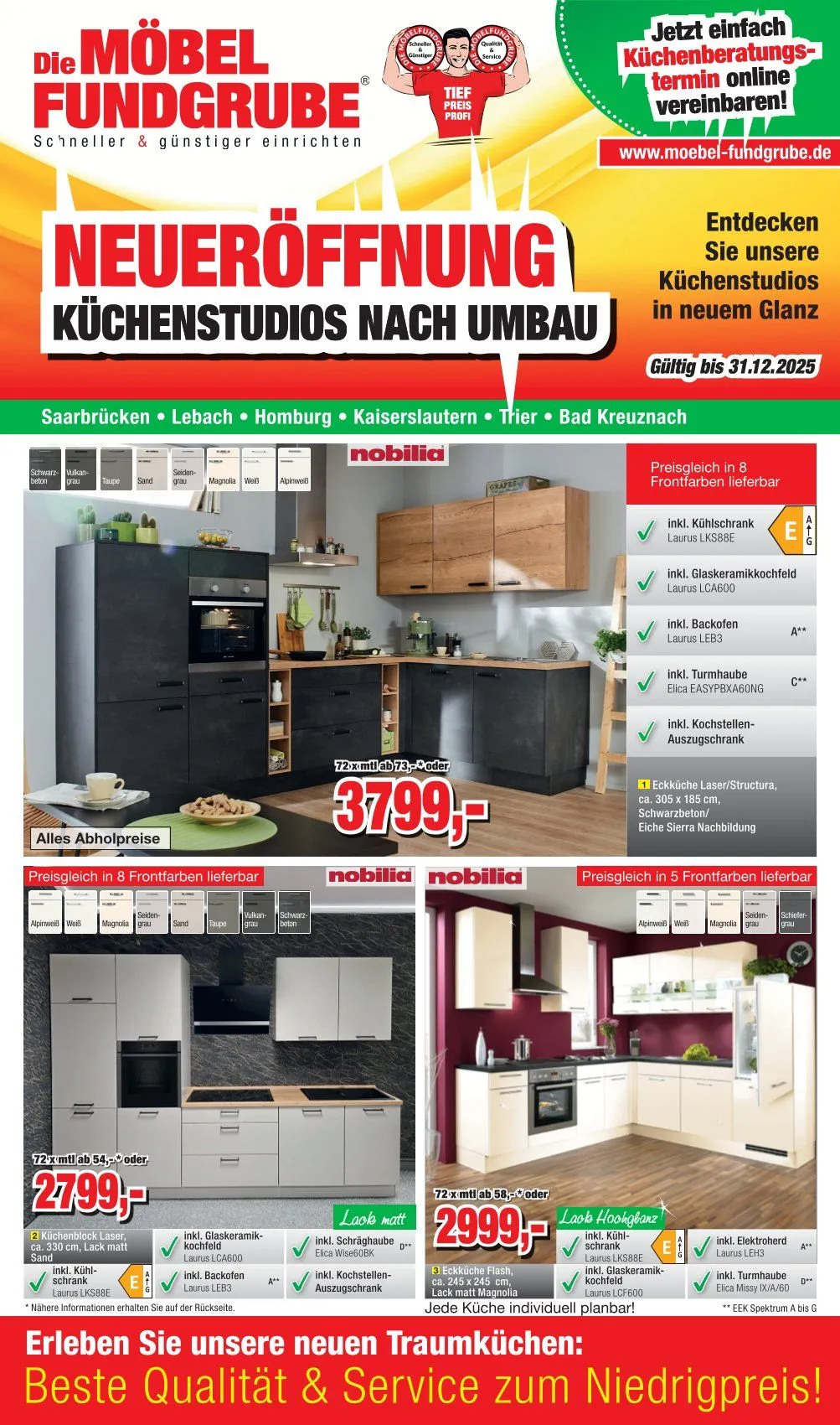 Möbelfundgrube Angebote von 22. Oktober bis 31. Dezember 2025 - Prospekt seite 