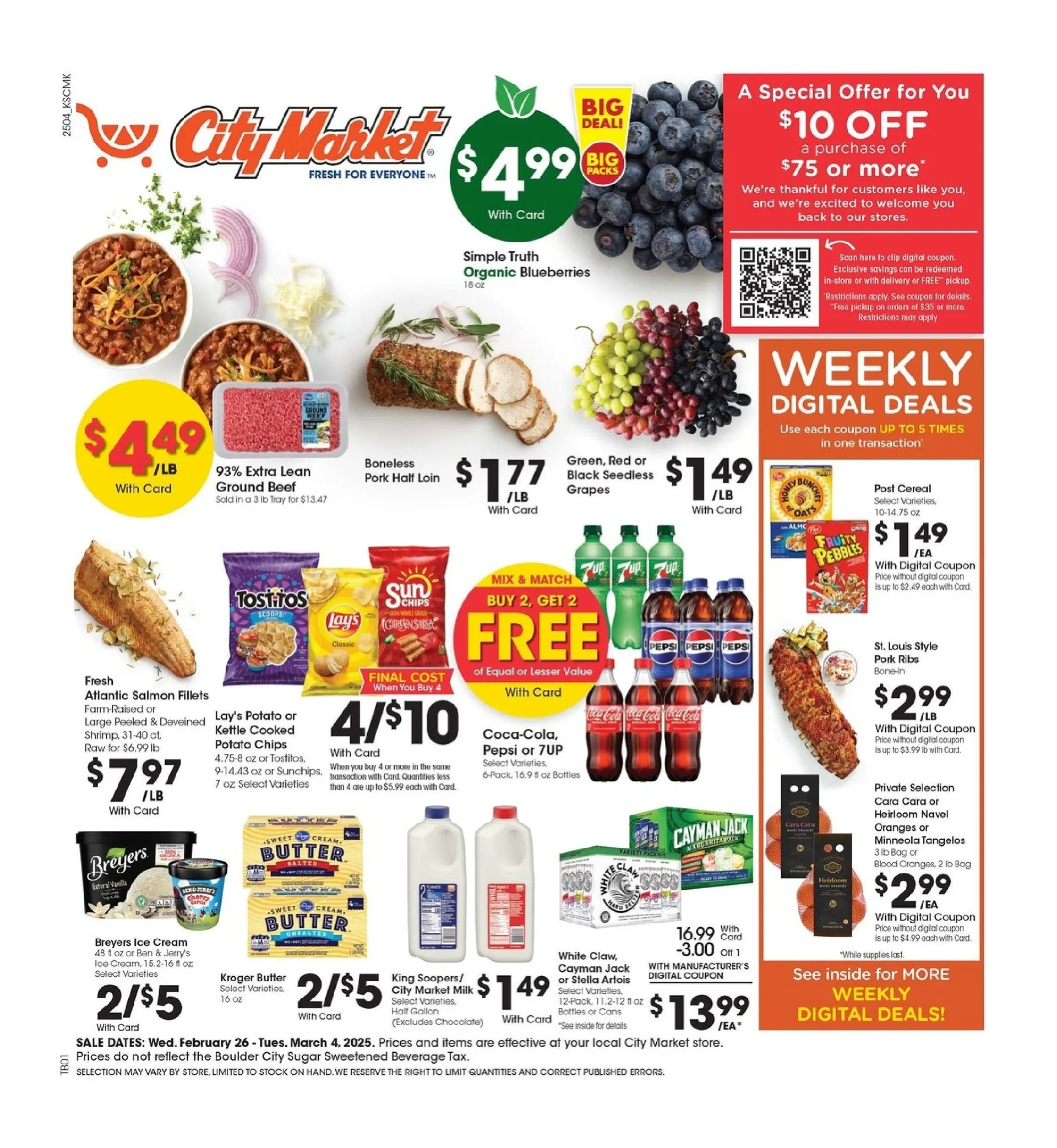 Weekly ad City Market Deals from February 26 to March 4 2025 - Page