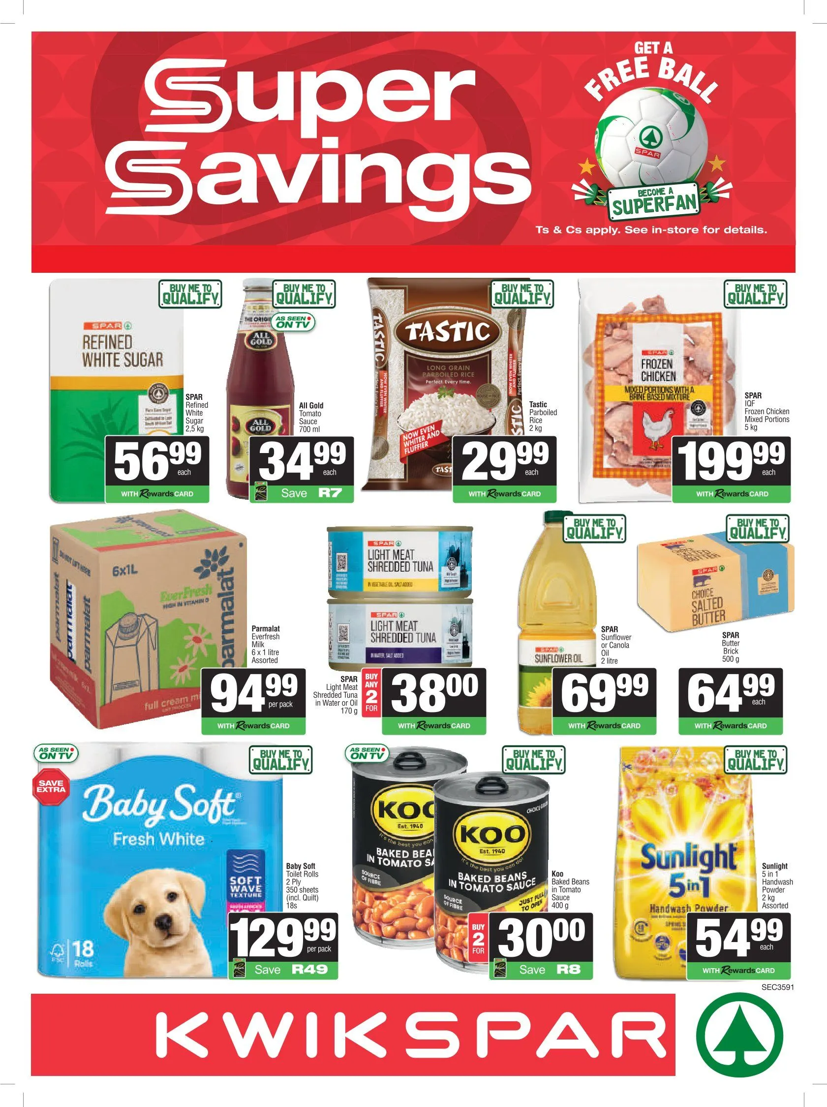 SPAR Sales from 25 May to 7 June 2026 - Catalogue Page 1