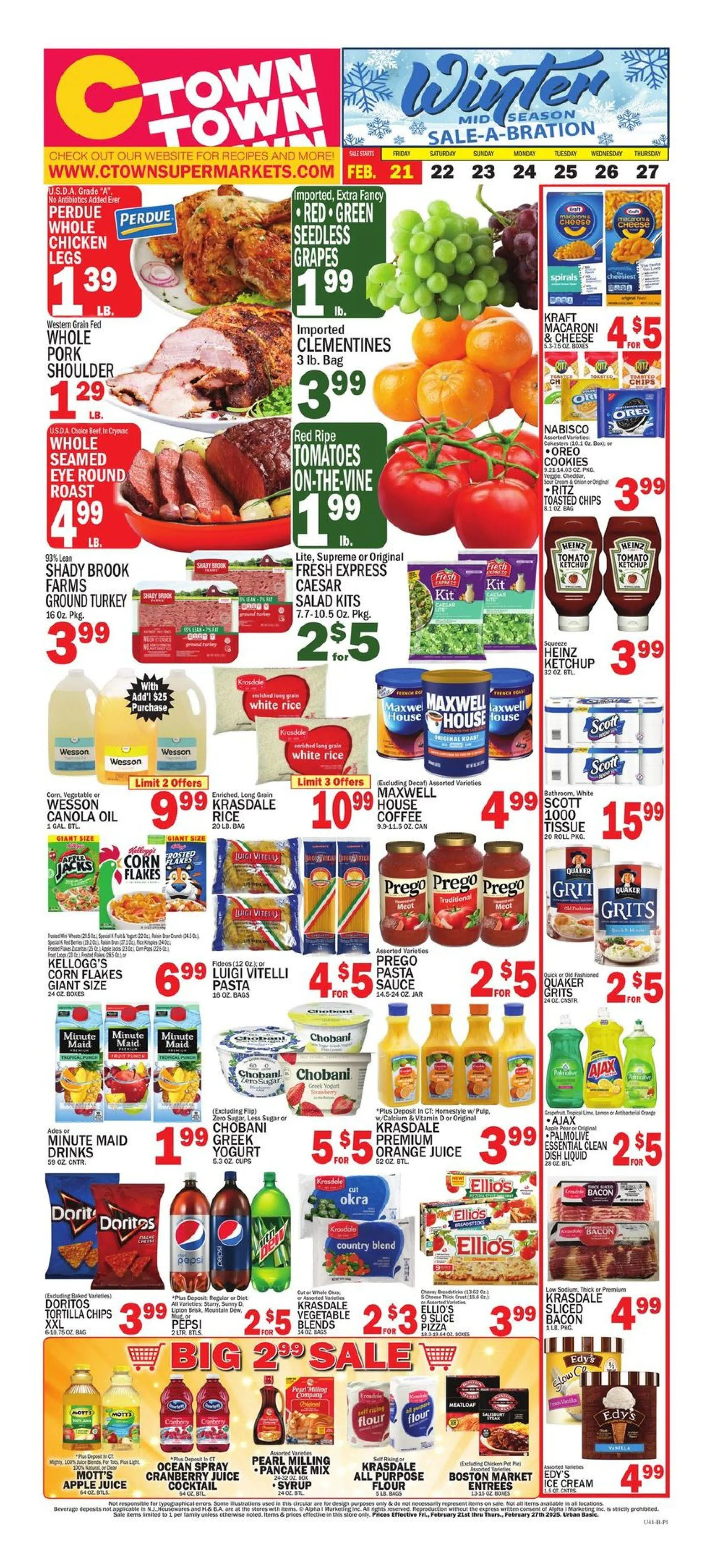 Weekly ad C-Town Deals from February 26 to February 27 2025 - Page 
