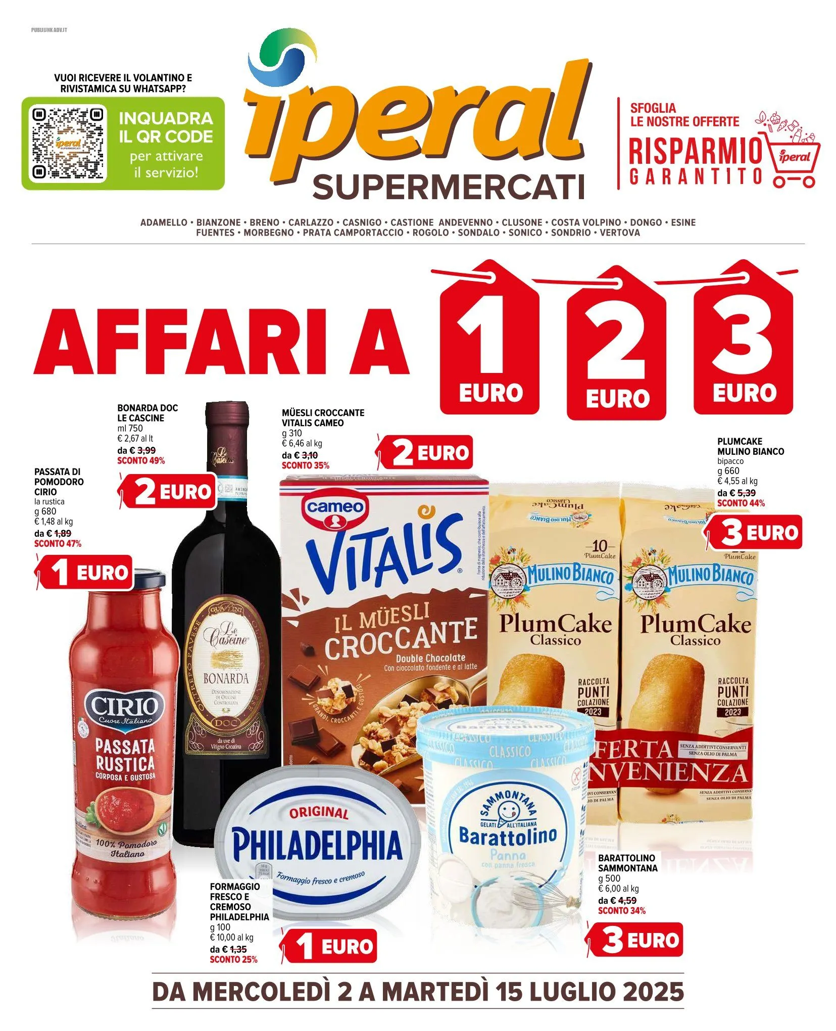 Offerta speciale di Iperal da 2 luglio a 15 luglio di 2025 - Pagina del volantino 1