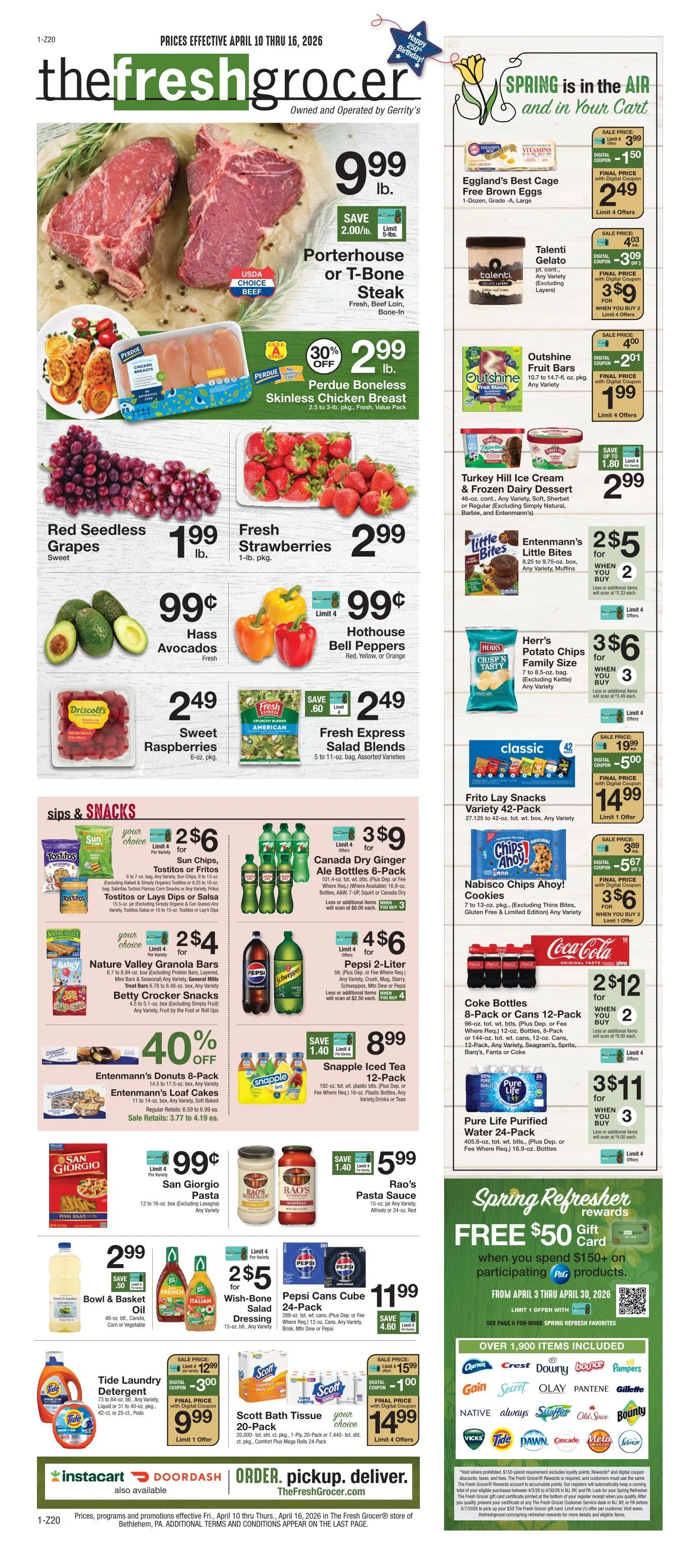 Weekly ad Gerrity's Supermarkets weekly ads from April 15 to April 21 2026 - Page 1