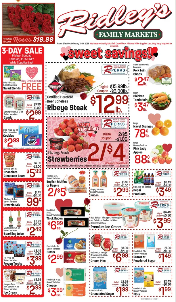 Weekly ad Ridley's Family Markets Sales from February 11 to February 17 2026 - Page 