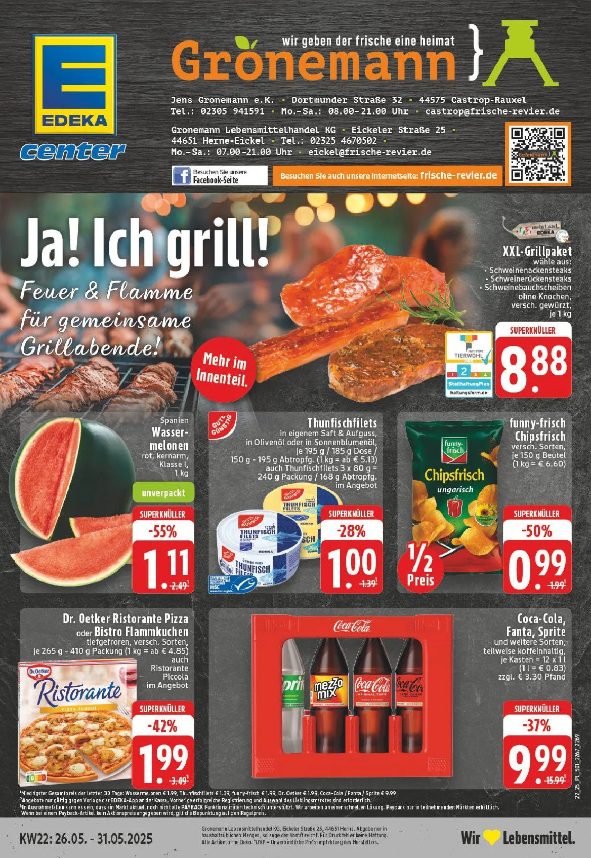 Edeka Prospekt von 26. Mai bis 31. Mai 2025 - Prospekt seite 1