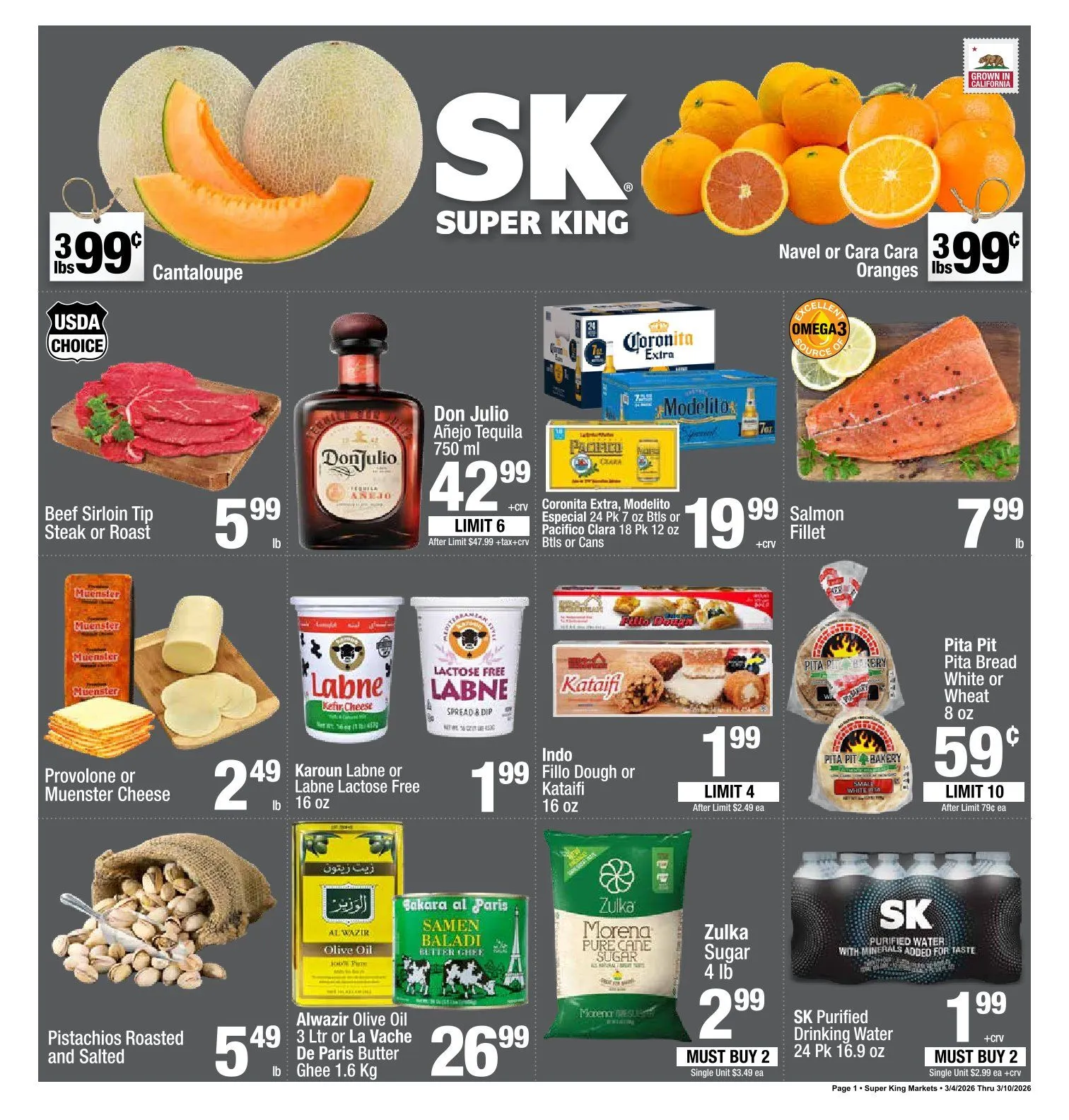 Weekly ad Super King Markets Sales from March 4 to March 10 2026 - Page
