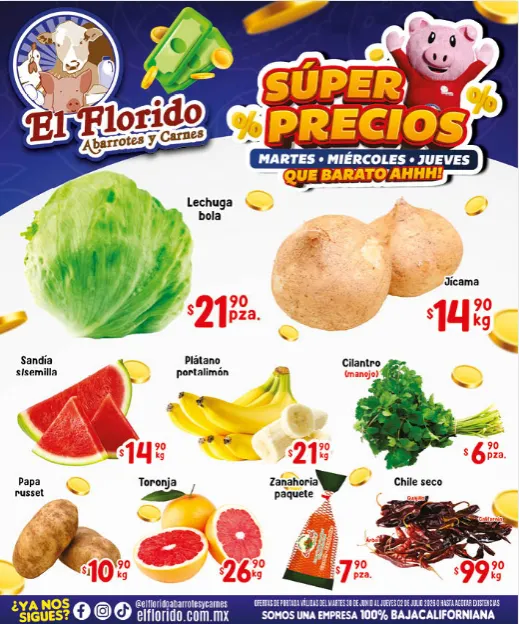 Catálogo de El Florido Ofertas 30 de junio al 2 de julio 2026 - Pagina 1