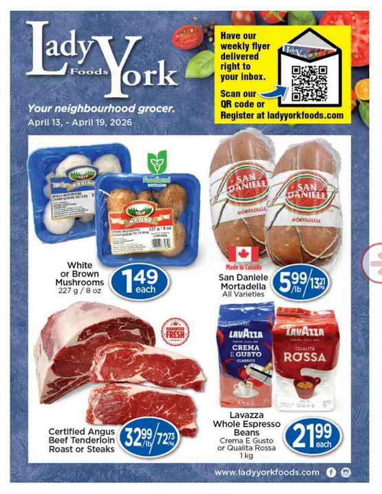  Lady York Sales from April 13 to April 16 2026 - flyer page 1