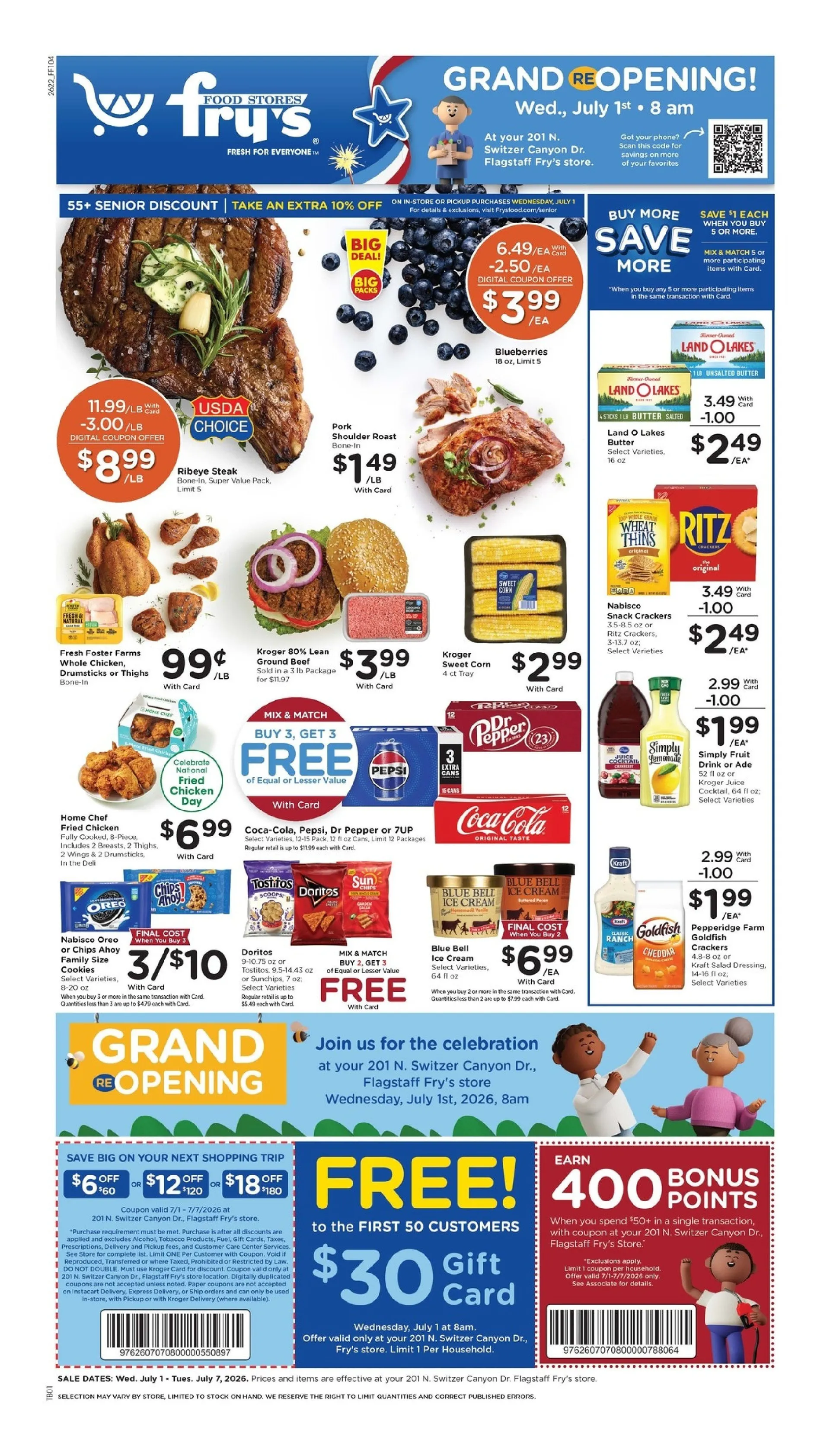 Weekly ad Fry's Food Sales from July 1 to July 7 2026 - Page 