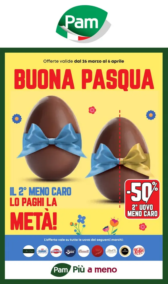  Volantini Pam da 26 marzo a 6 aprile di 2026 - Pagina del volantino 1